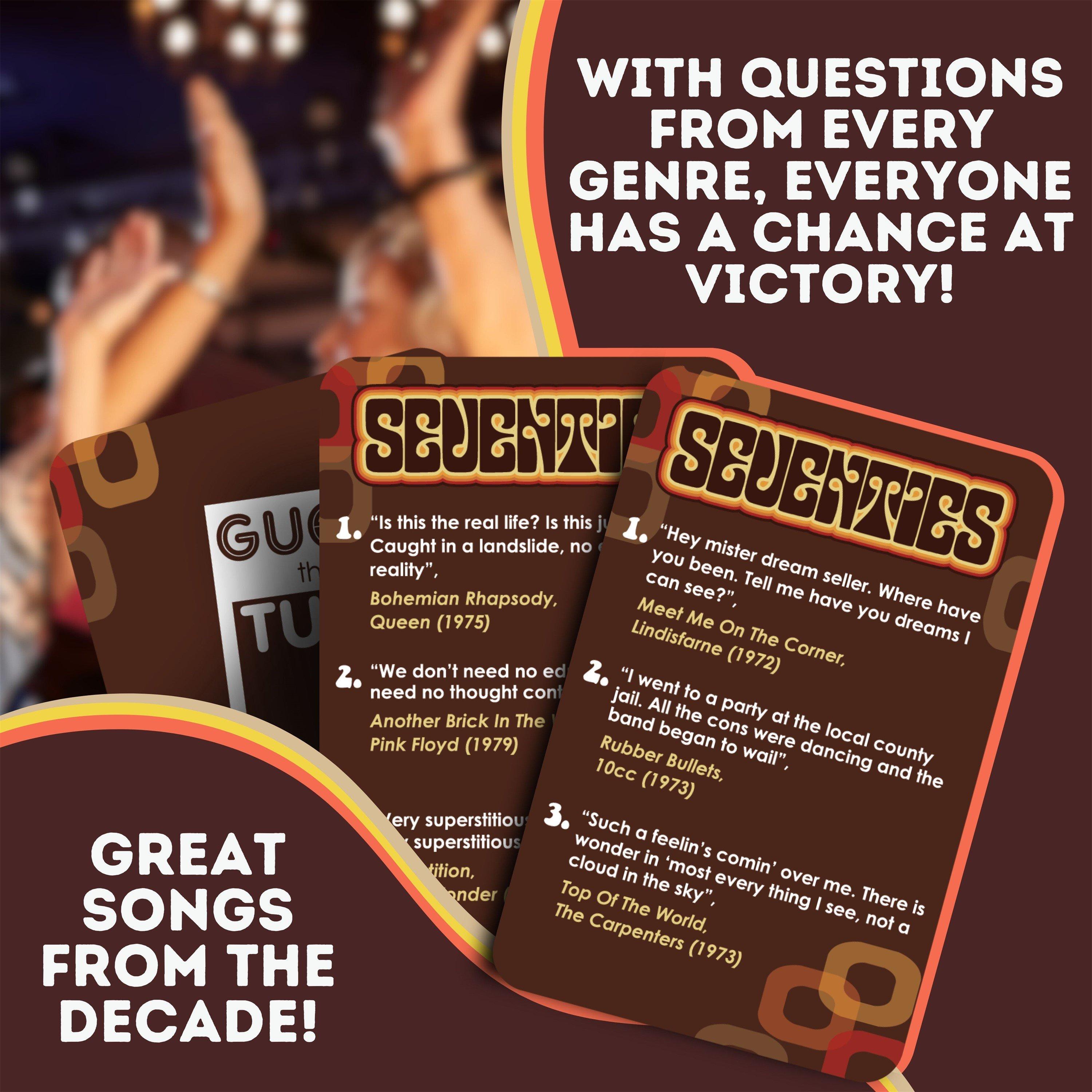 Multi - Boxer Gifts - Seventies Guess That Tune Funny Music Quiz Game - 4