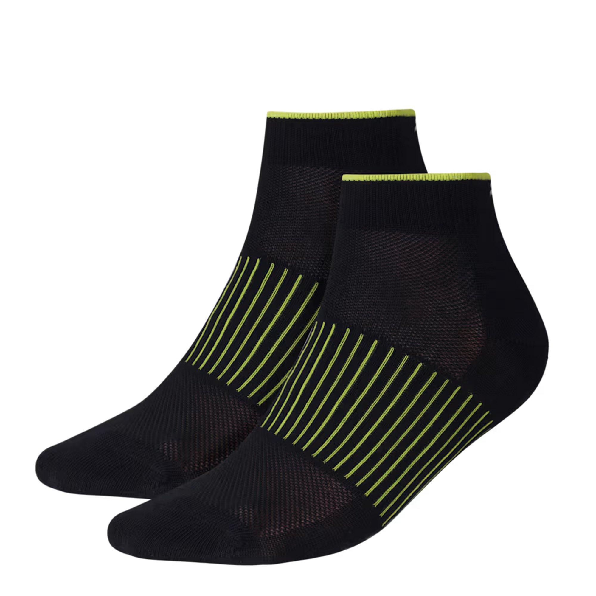 Black - Puma - Quarter Running Socks