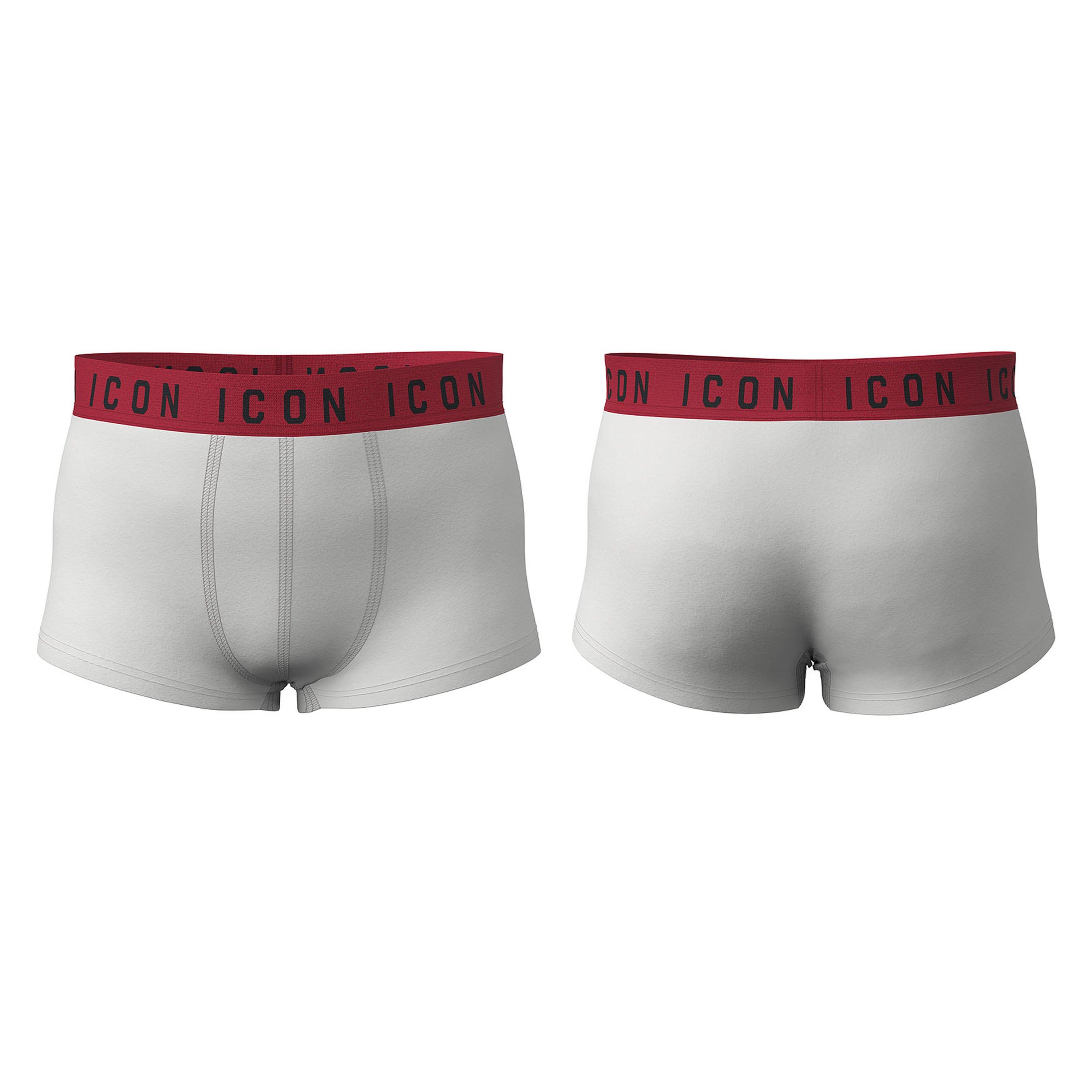 Wht Blck DQC29 - DSquared2 - Kids' 2 Pack Icon Boxers - 2