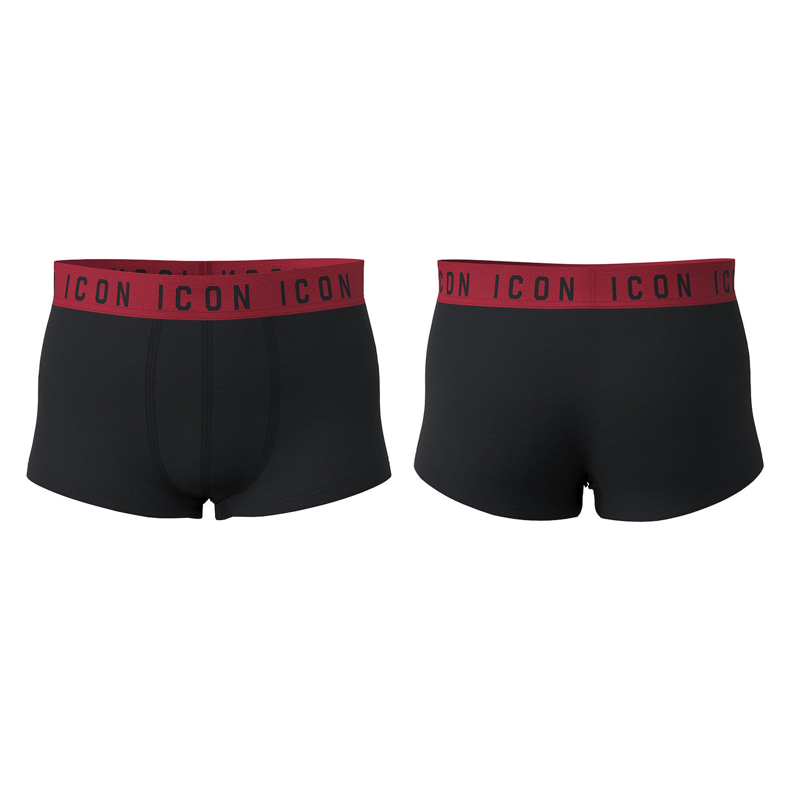 Wht Blck DQC29 - DSquared2 - Kids' 2 Pack Icon Boxers - 3