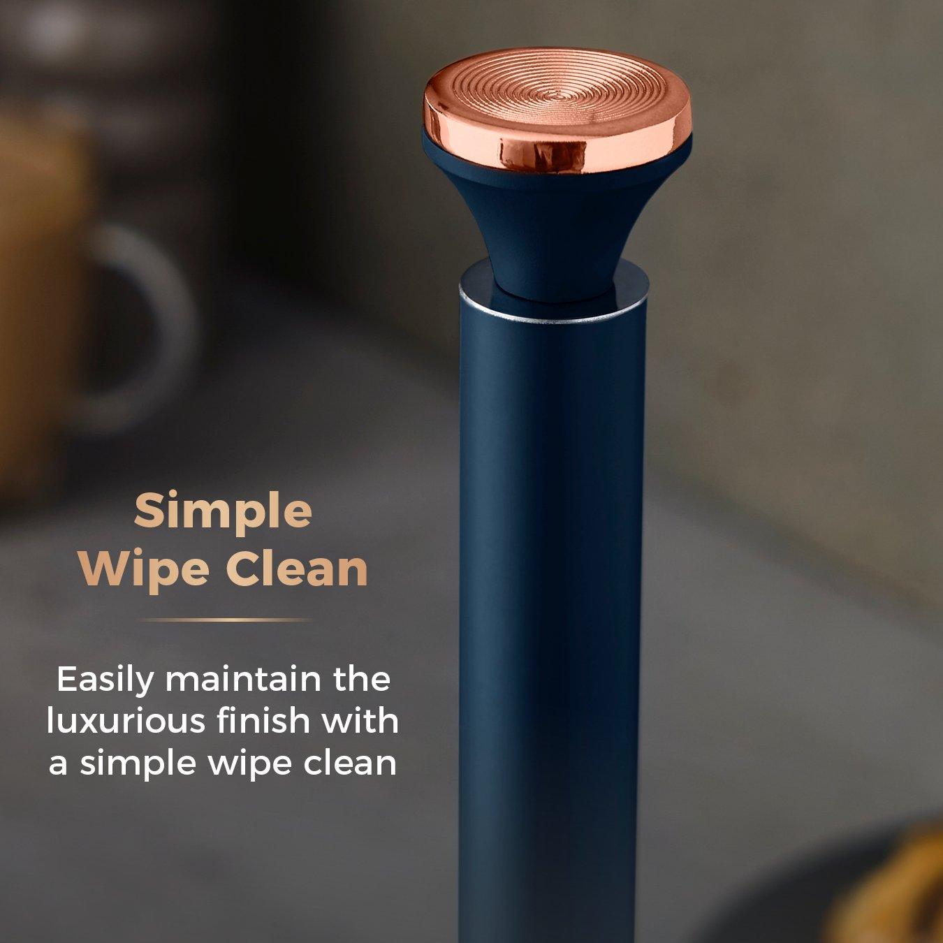 Midnight Blue - Tower - Cavaletto Towel Pole - 6