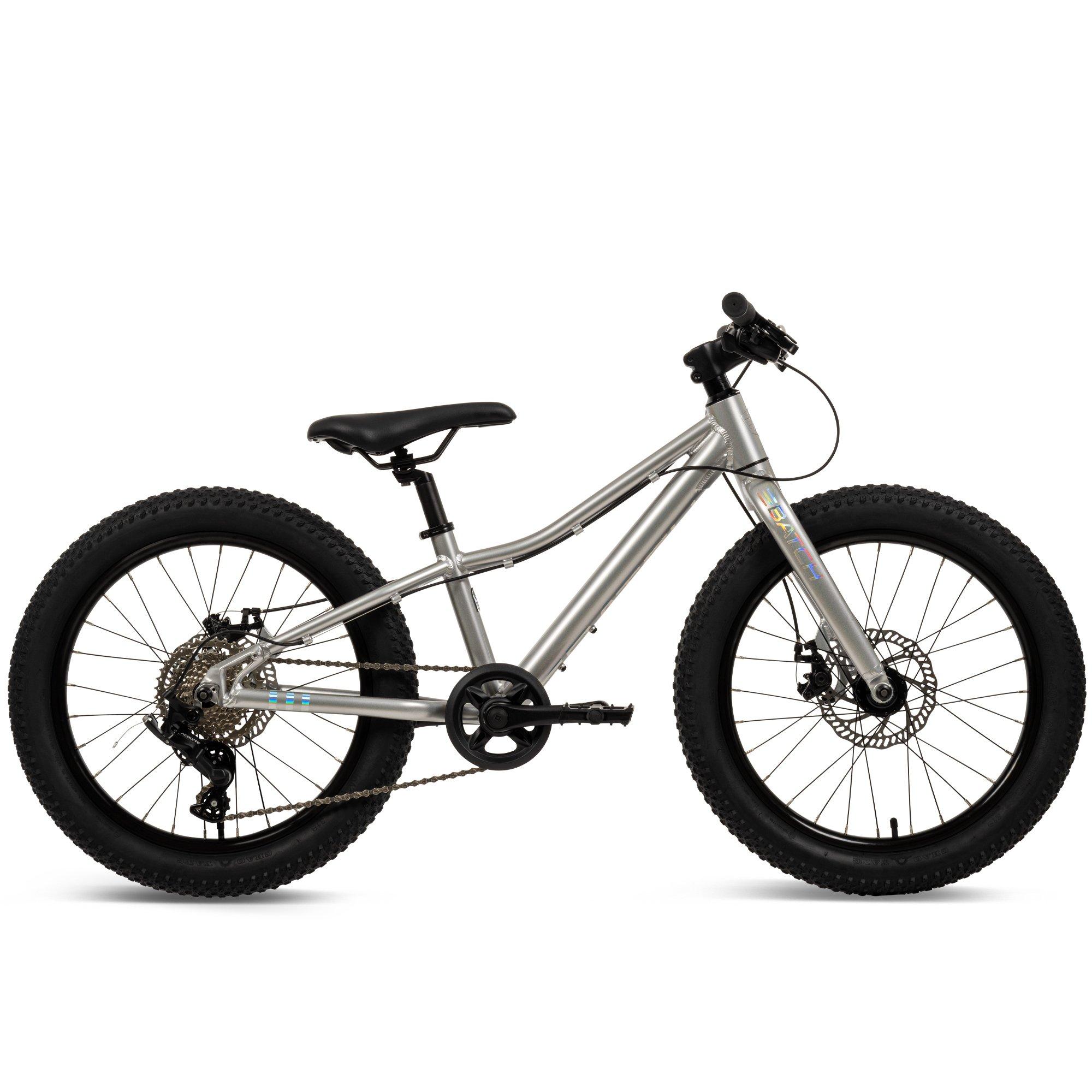 Silver - Batch Bicycles - 20 Inch MTB Silver - 6