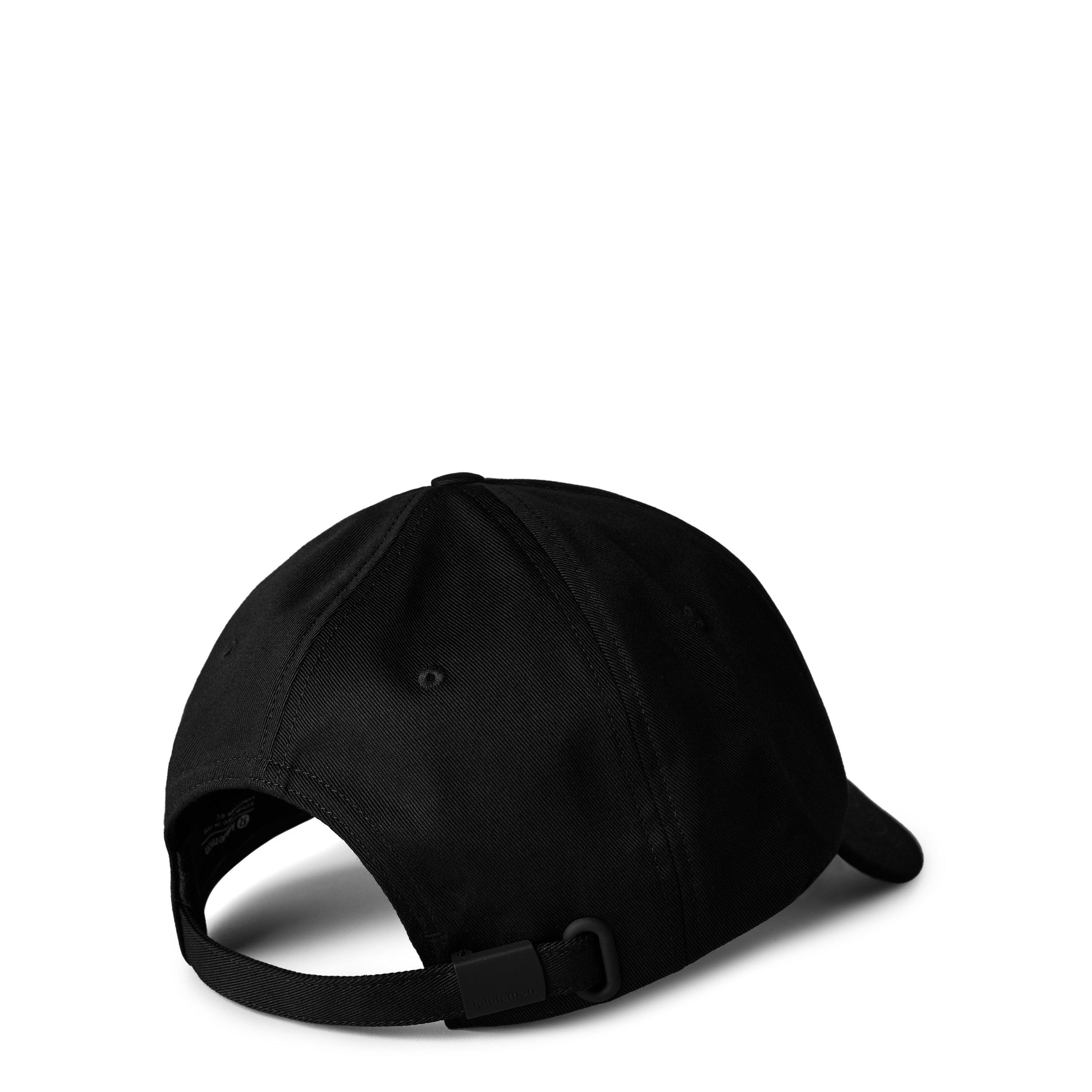 Black/White - Lululemon - Men's Wordmark Baseball Cap - 2