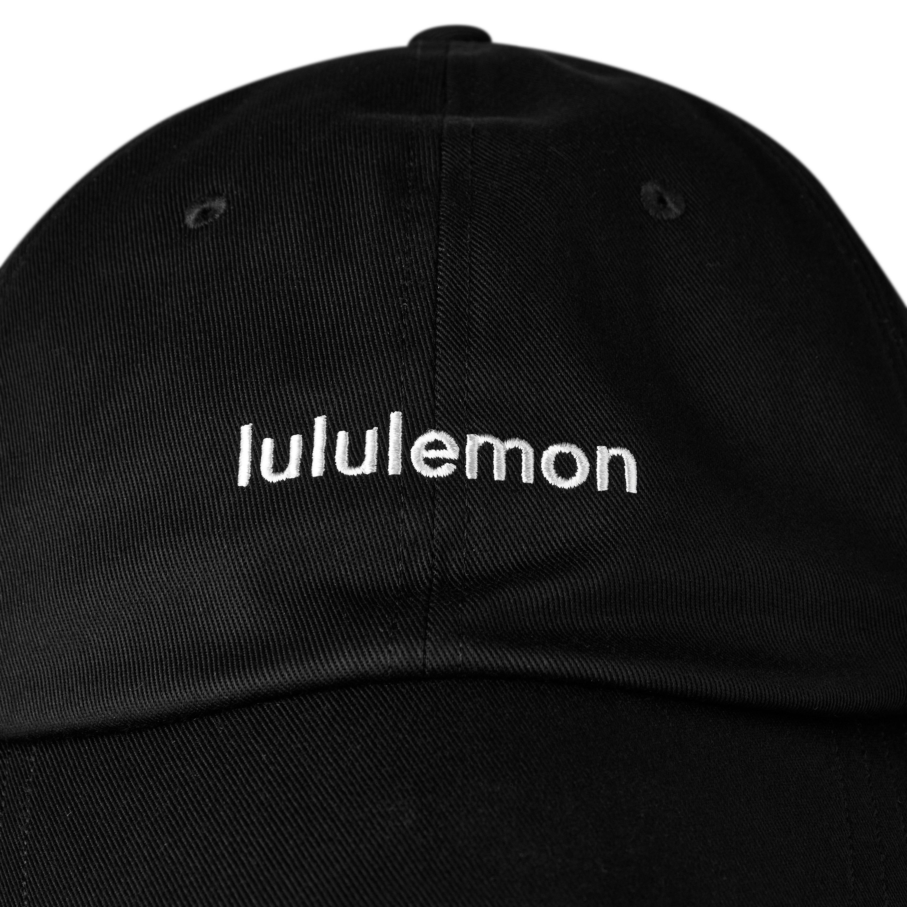 Black/White - Lululemon - Men's Wordmark Baseball Cap - 4