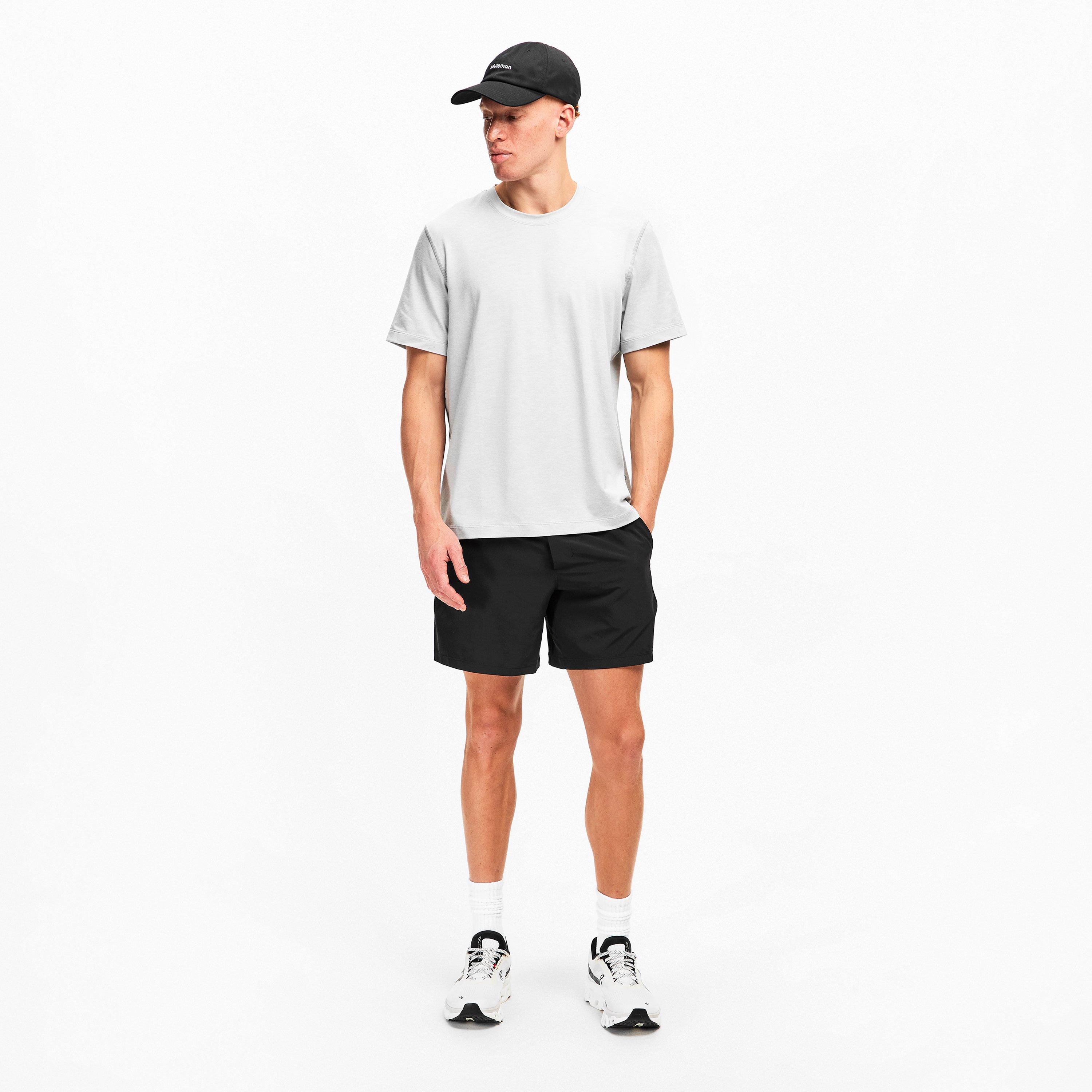 Black/White - Lululemon - Men's Wordmark Baseball Cap - 5