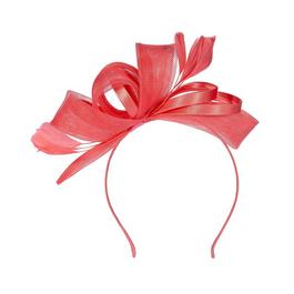Jon Richard Coral Medium Fascinator Headband