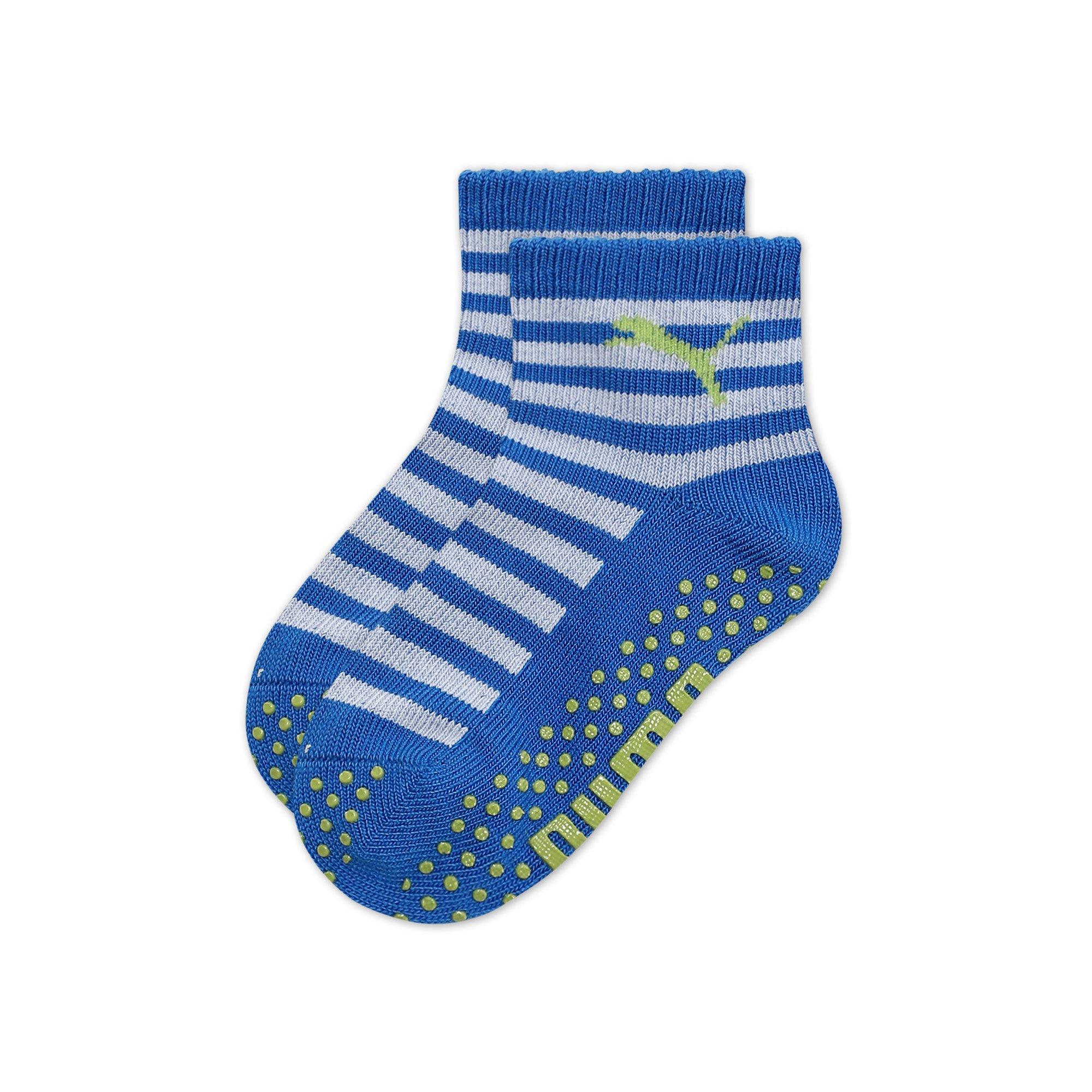 Blue Grn - Puma - Kids' Baby Grip Trainer Socks - 1