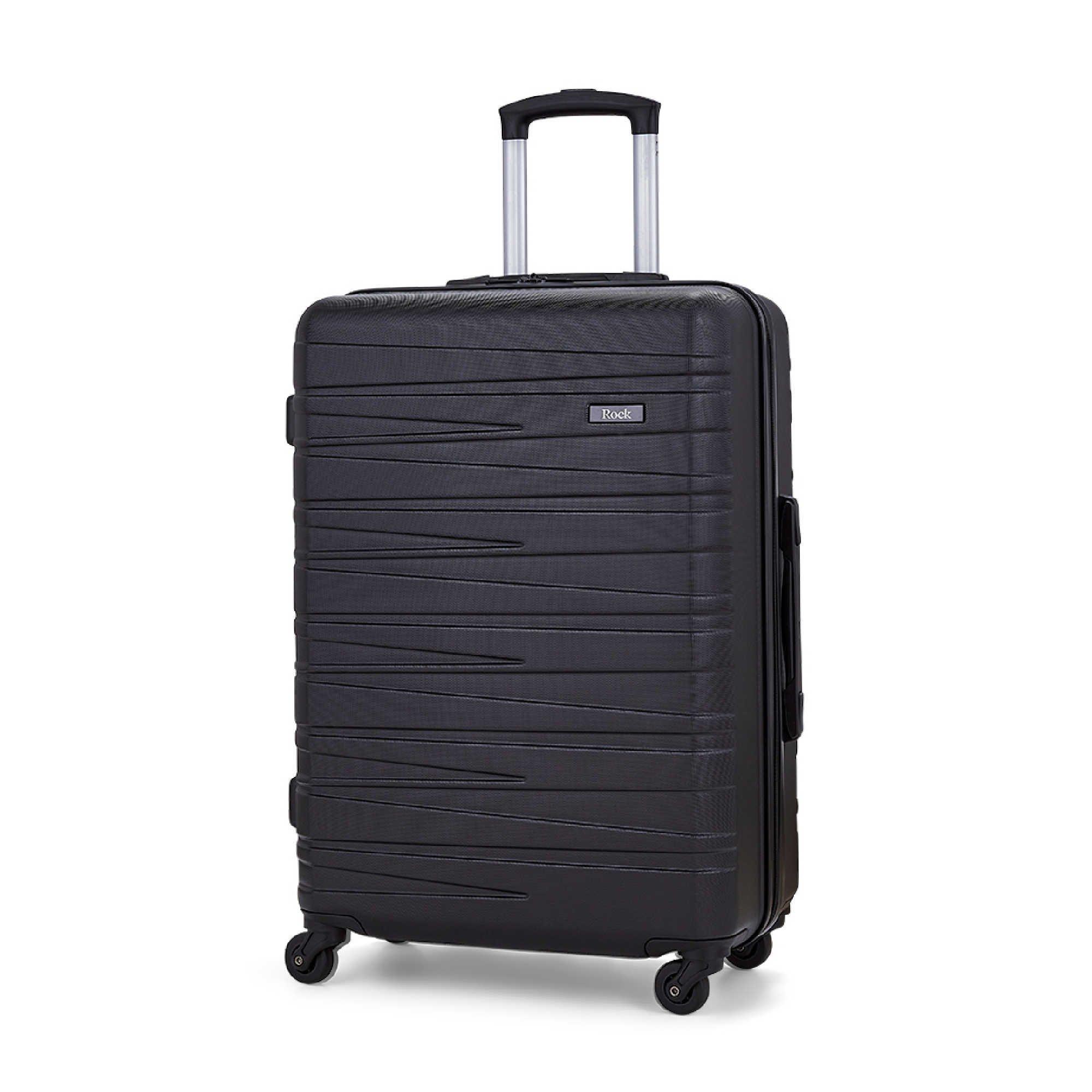 Black - Rock - Rock Seattle Suitcase Black - 2