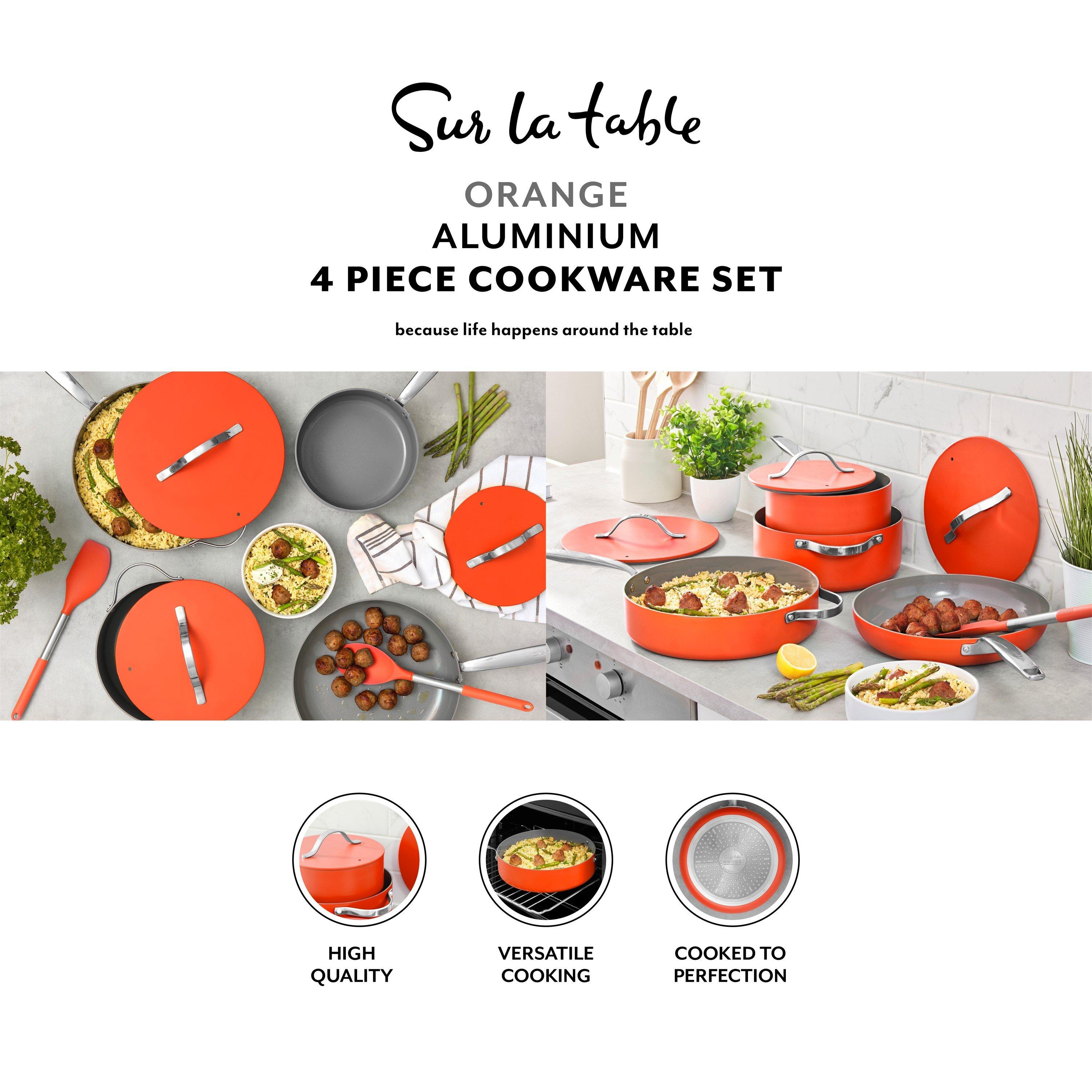 Orange - SURLATABLE - Colour Me Happy 4 Piece Cookware Set - 2