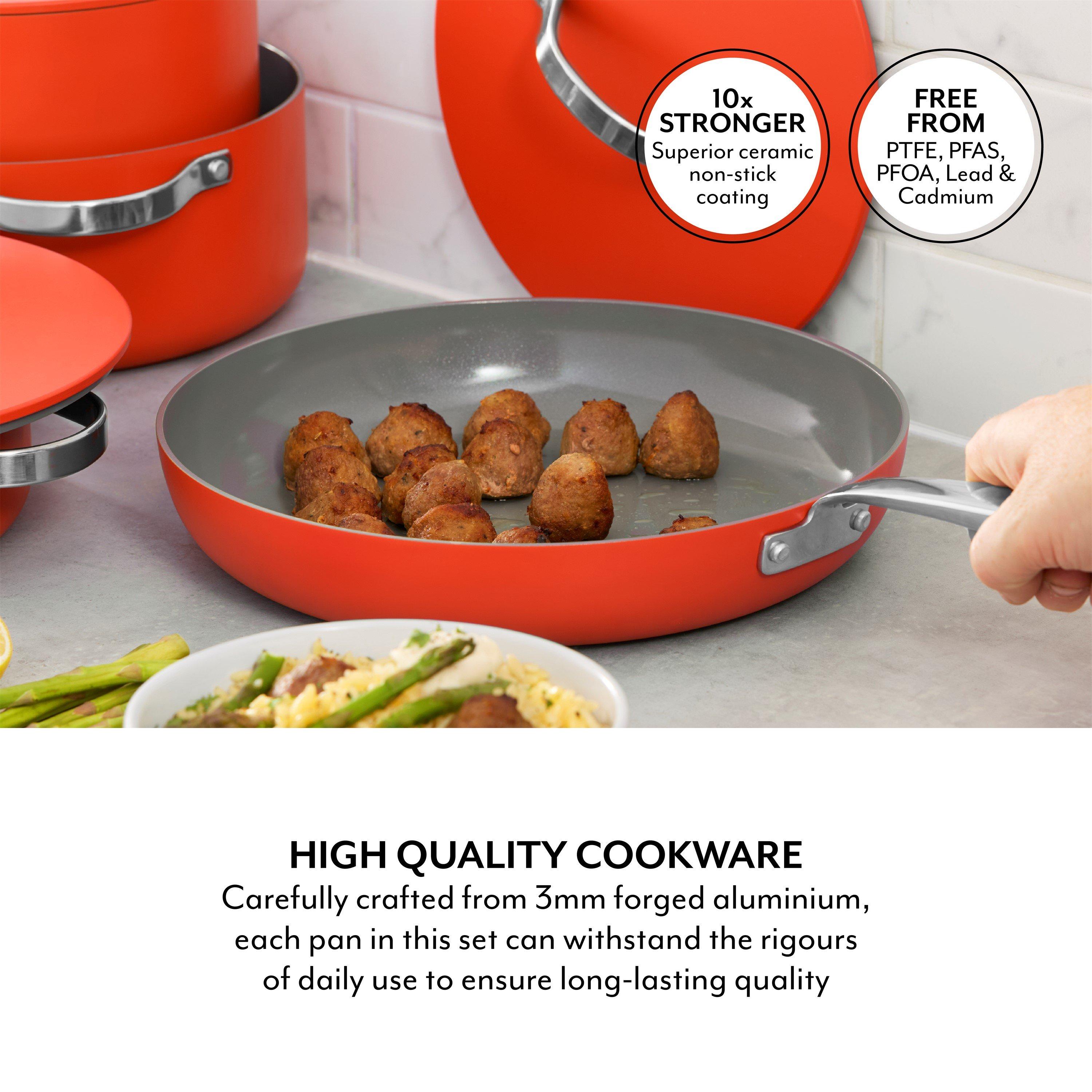 Orange - SURLATABLE - Colour Me Happy 4 Piece Cookware Set - 3