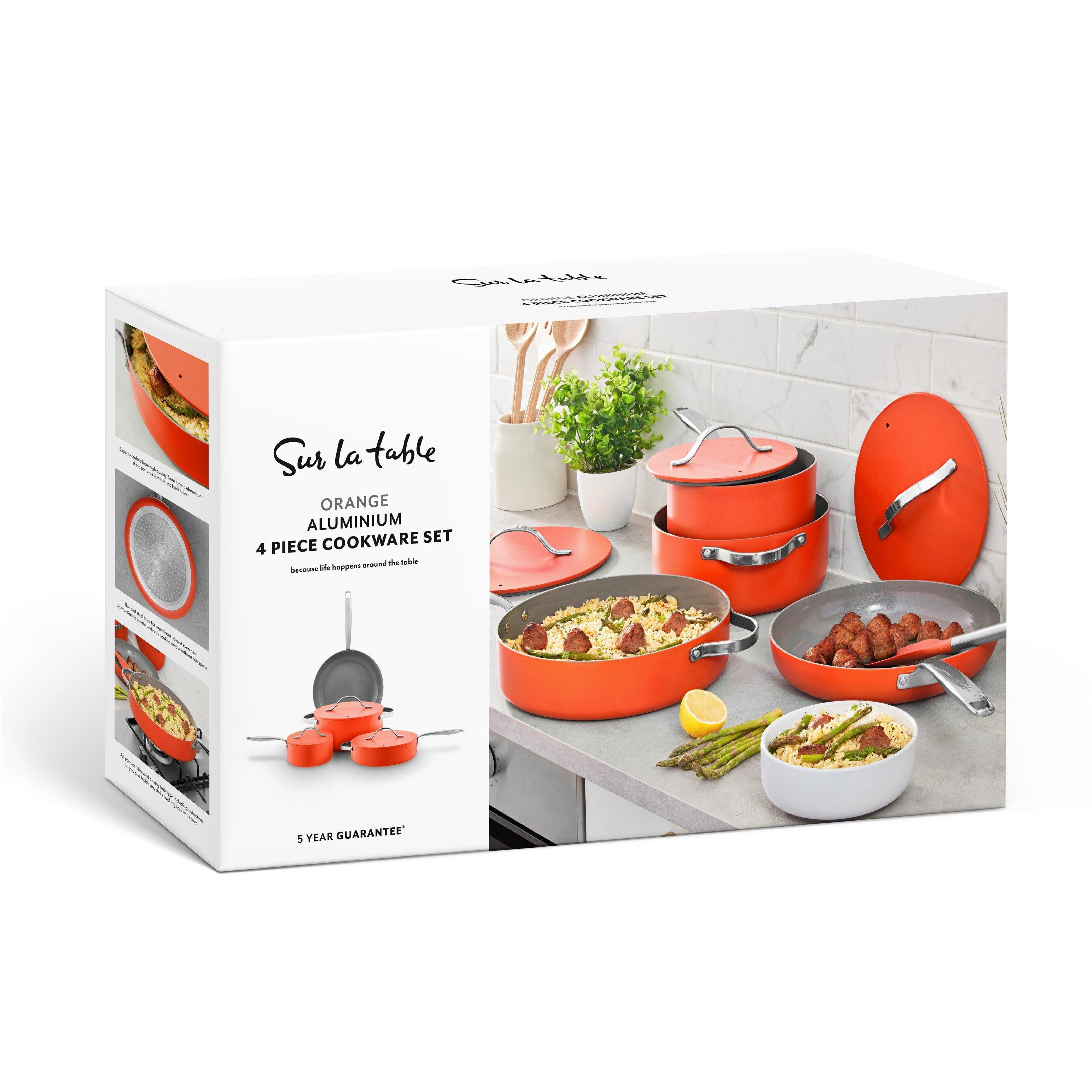 Orange - SURLATABLE - Colour Me Happy 4 Piece Cookware Set - 9