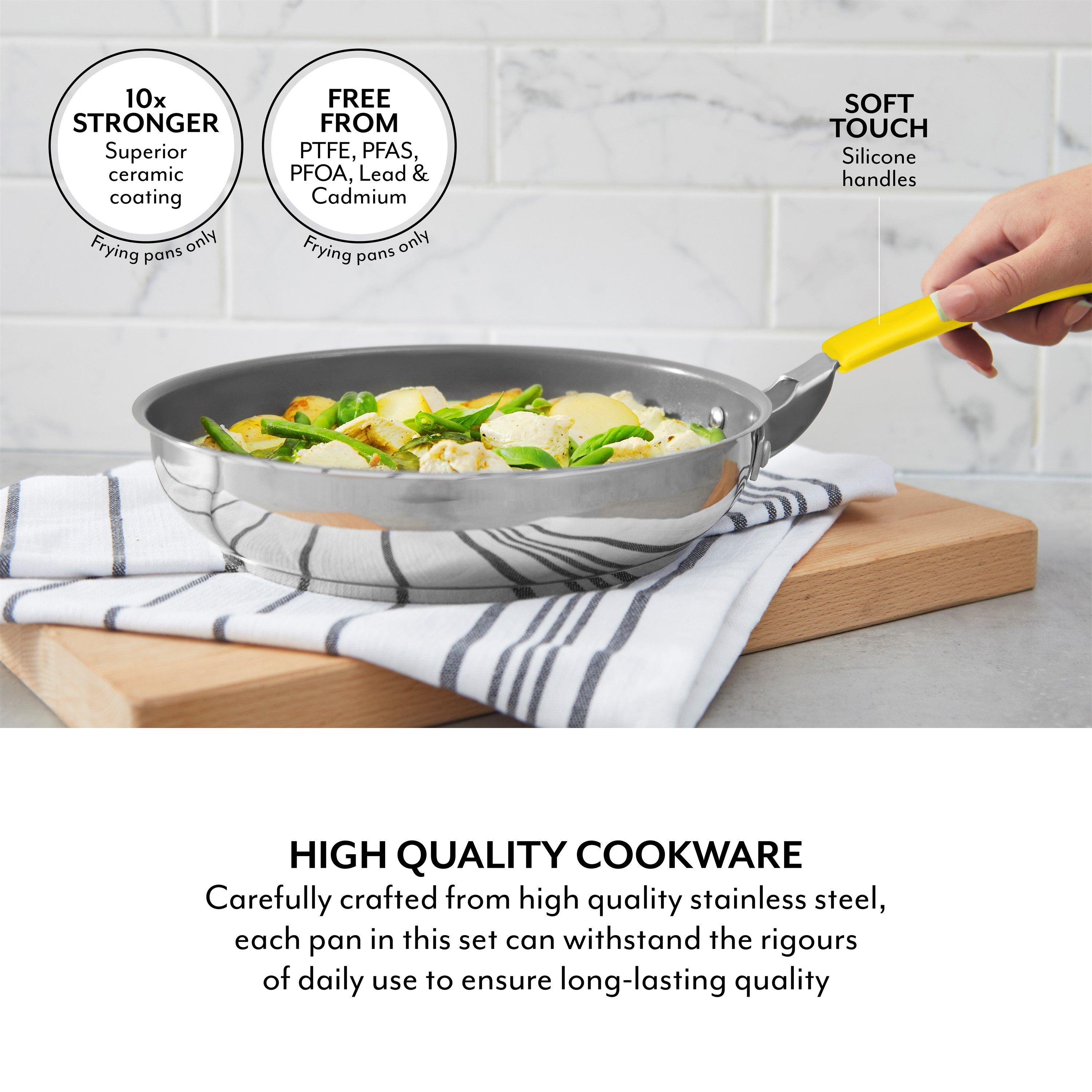 Yellow - SURLATABLE - Colour Me Happy 5 Piece Cookware Set - 3