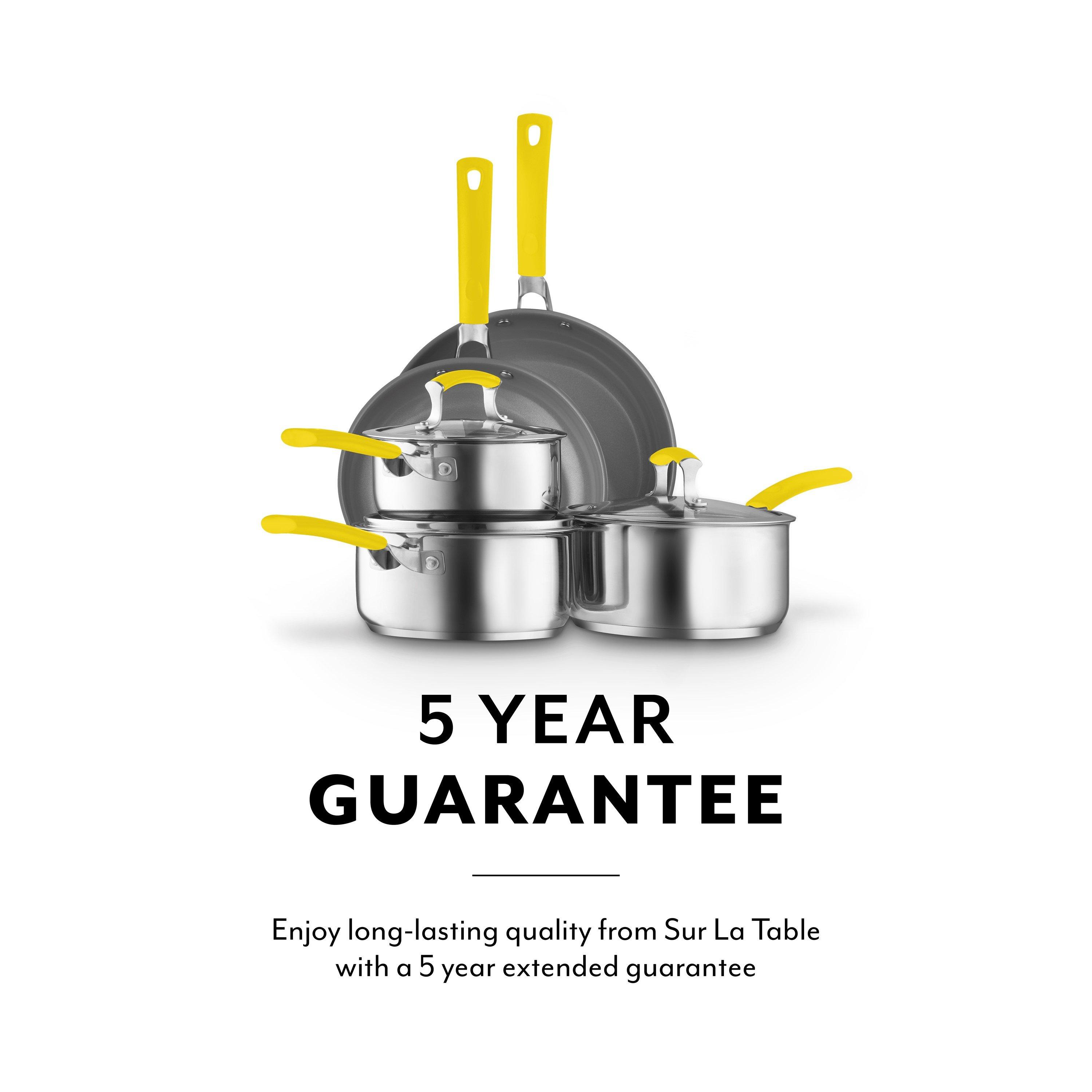 Yellow - SURLATABLE - Colour Me Happy 5 Piece Cookware Set - 8