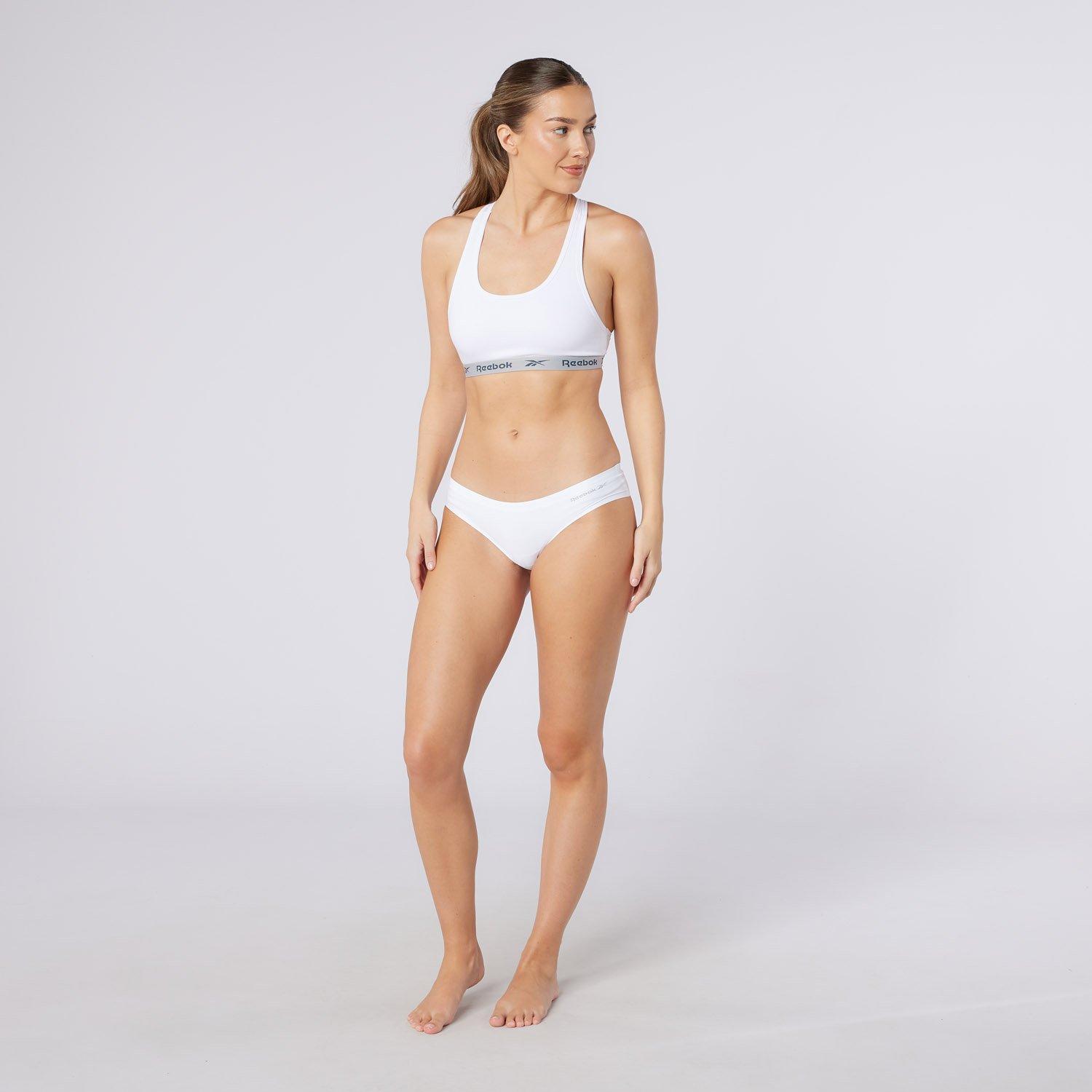 Blk/Wht/Gry - Reebok - 3 Pack Womens Briefs Suki - 10