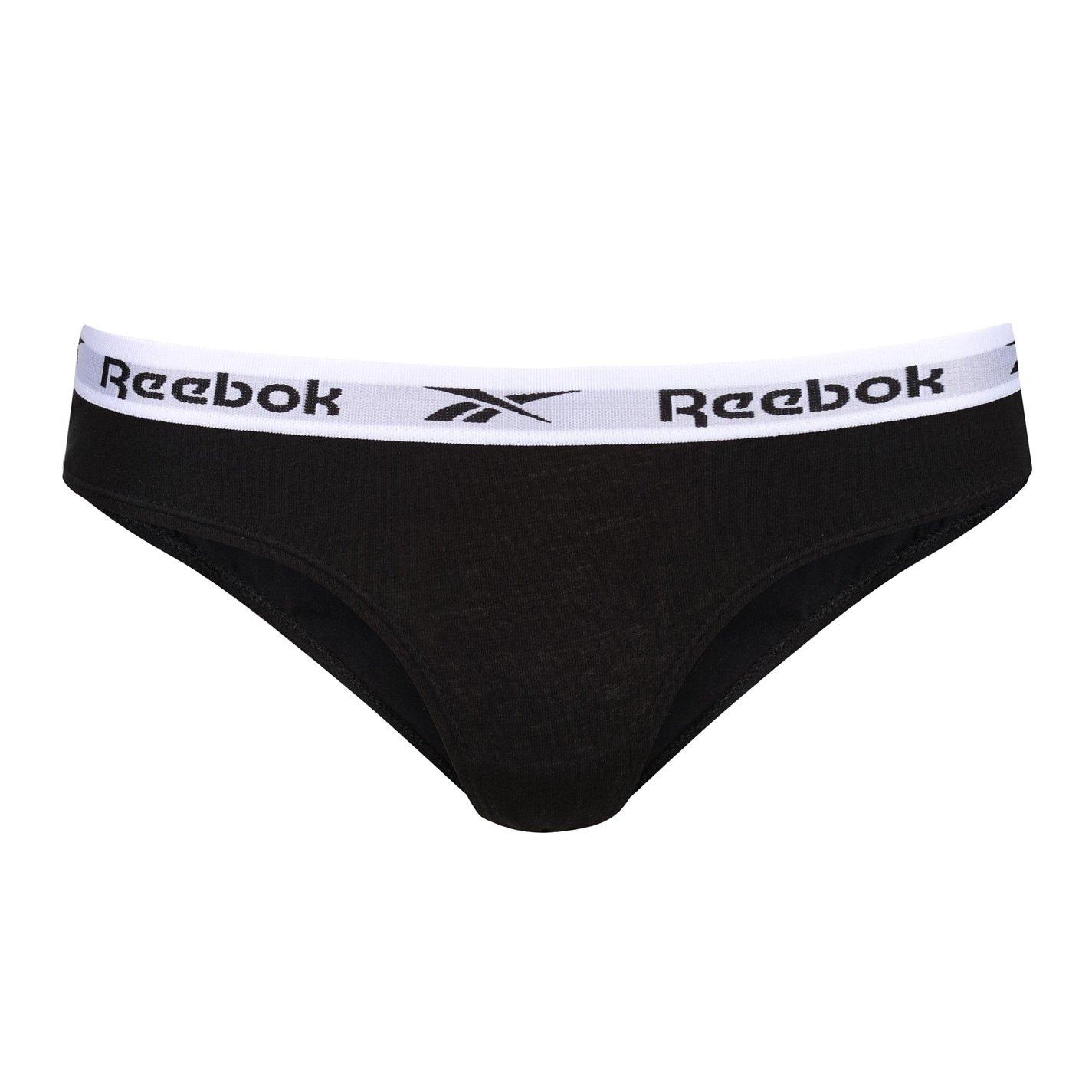 Noir/Blanc/Gris - Reebok - Womens 3 Pack Briefs Carina - 2