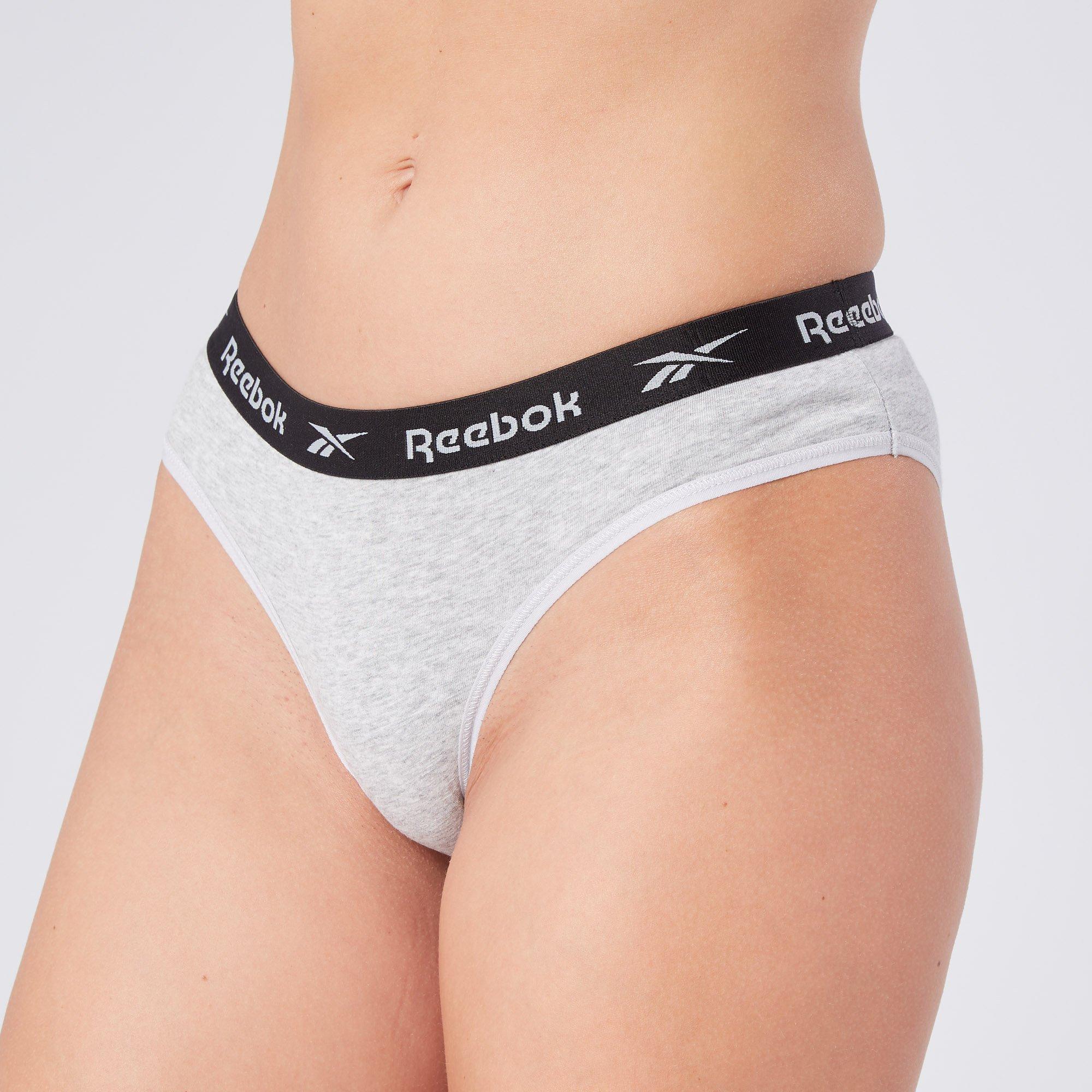 Noir/Blanc/Gris - Reebok - Womens 3 Pack Briefs Carina - 11