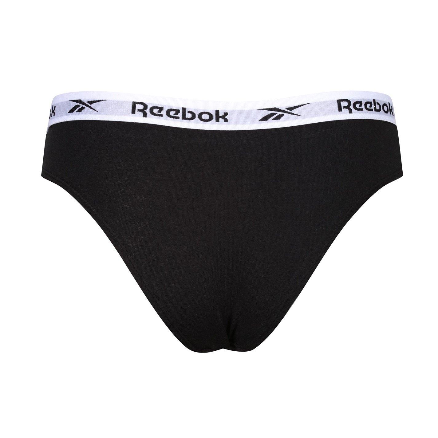Noir/Blanc/Gris - Reebok - Womens 3 Pack Briefs Carina - 3