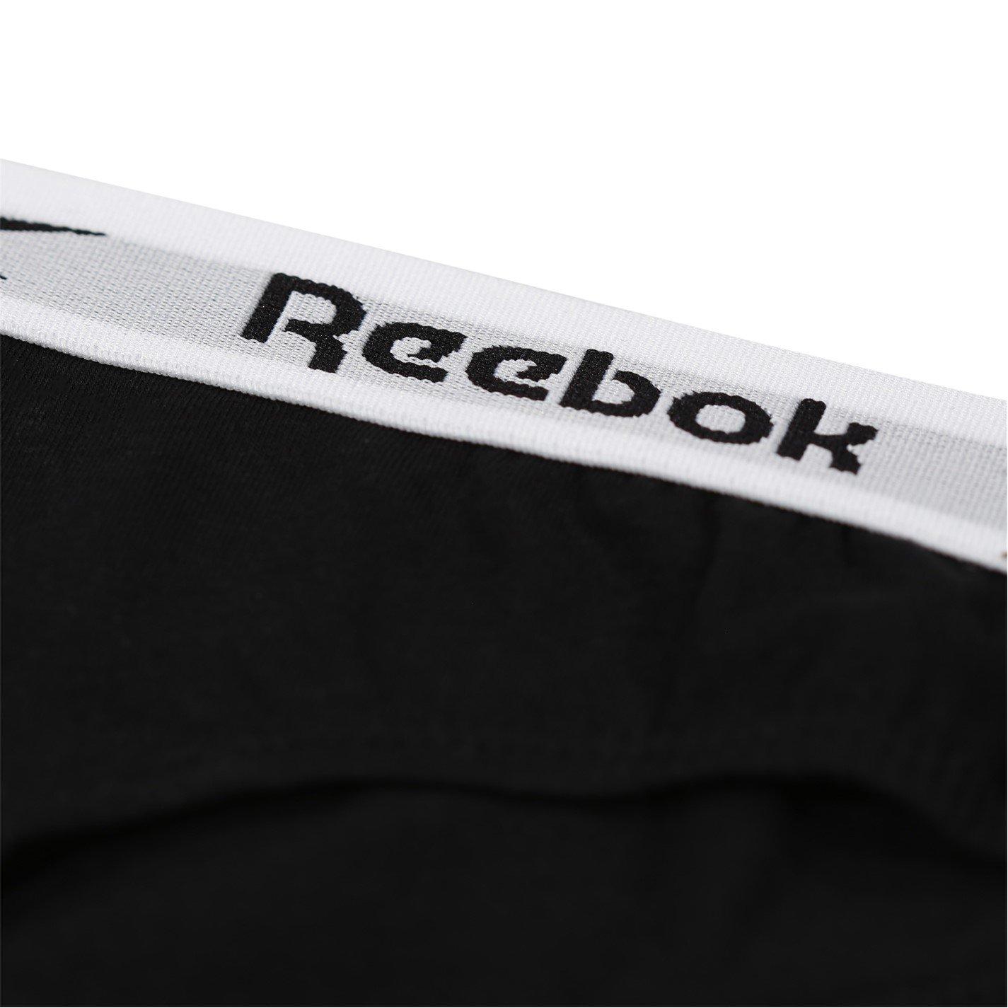 Noir/Blanc/Gris - Reebok - Womens 3 Pack Briefs Carina - 4