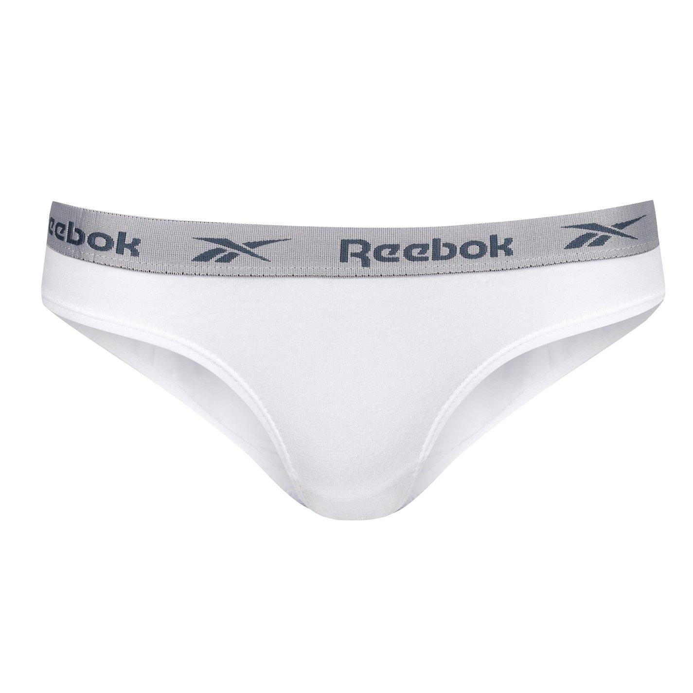 Noir/Blanc/Gris - Reebok - Womens 3 Pack Briefs Carina - 5