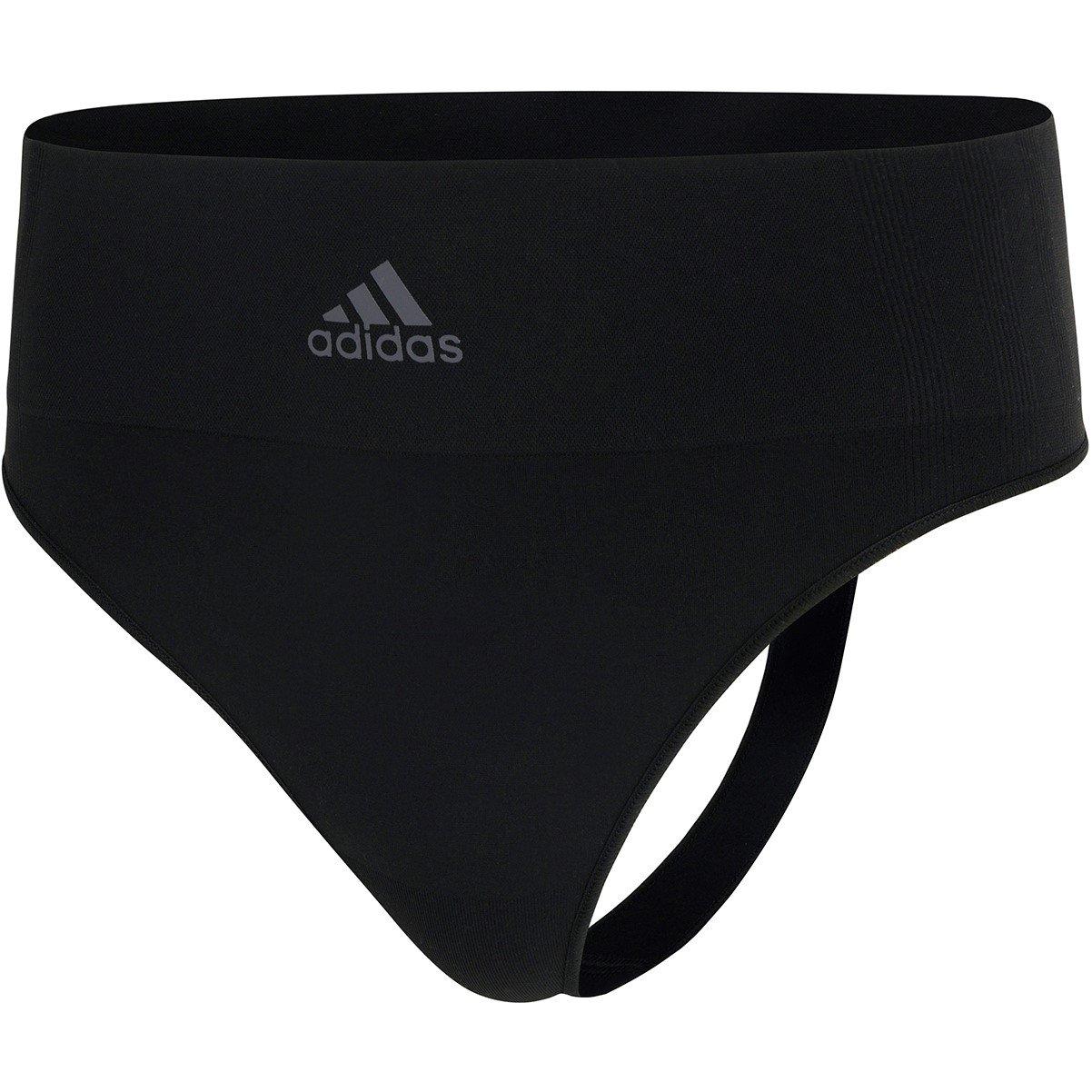 Adidas Women's Seamless Thong - Black - 8 (XS)