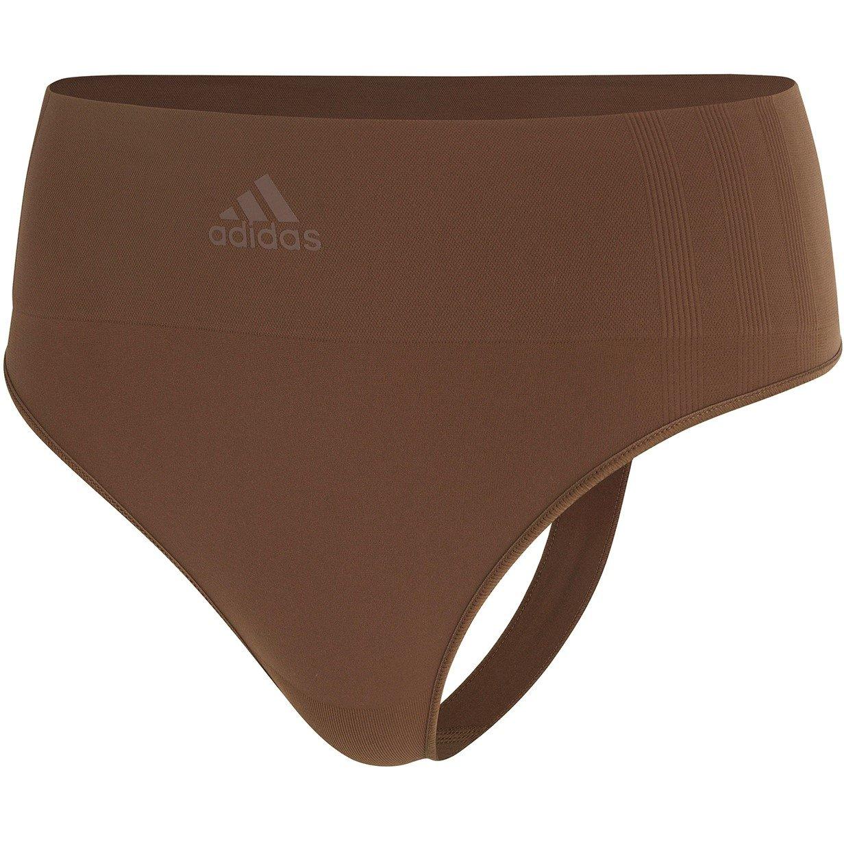 Adidas Women's Seamless Thong - Toasted Mocha - 8 (XS)