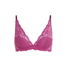 Calvin Klein Seductive Comfort Floral Plunge Bra