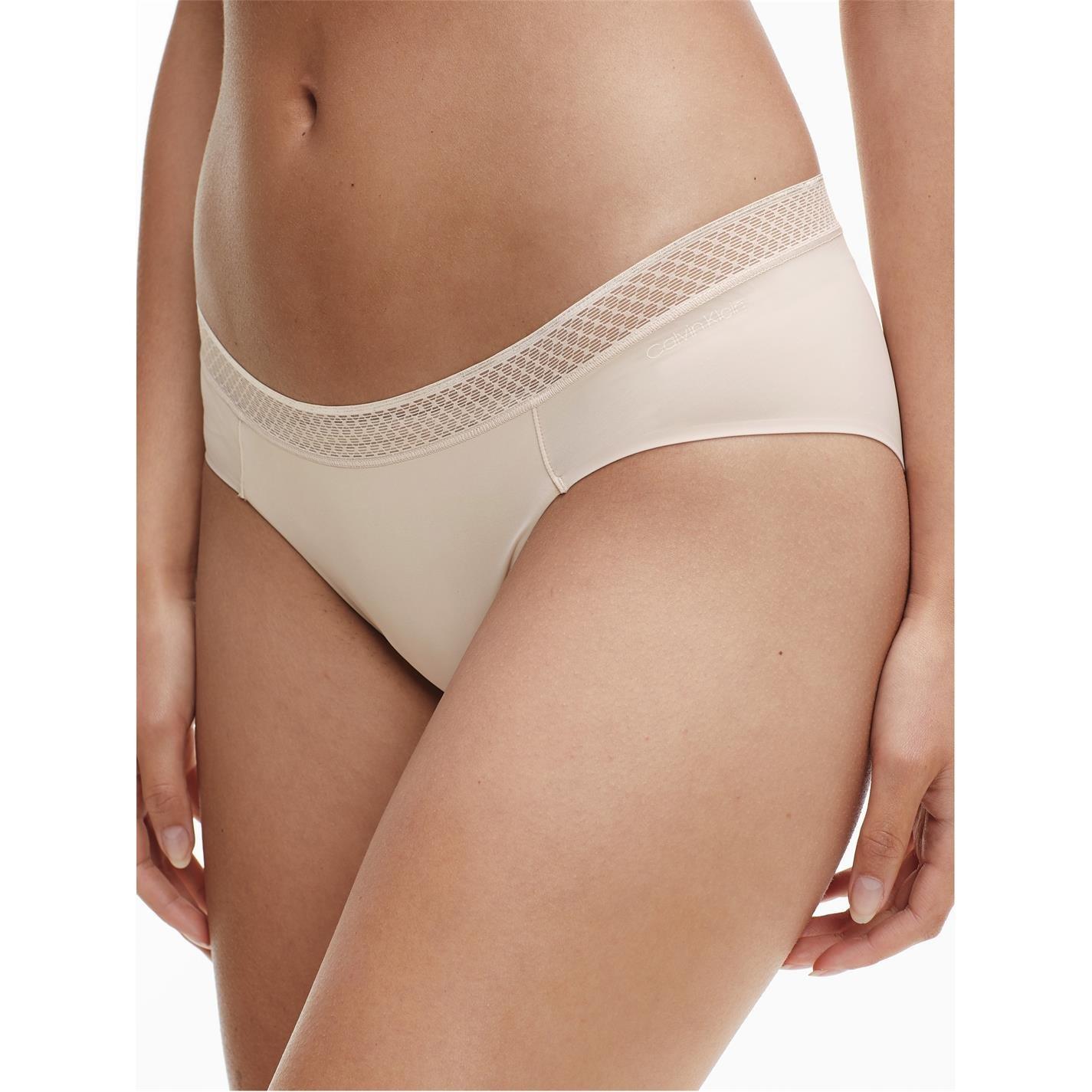 Calvin Klein Women's Bikini Brief - Trn Buff Beige - 16 (XL)