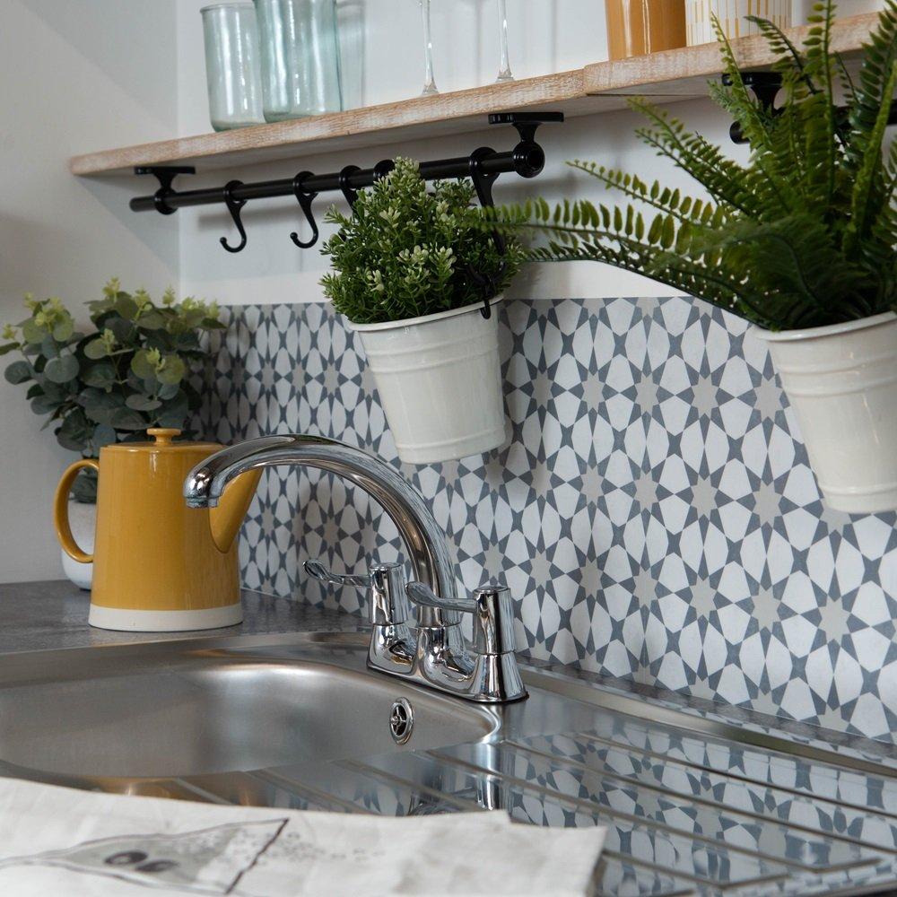 Grey - Quadrostyle - Premium Wall & Tile Stickers Agadir Grey - 3