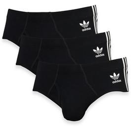 adidas Originals 3 Pack 3 Stripe Briefs