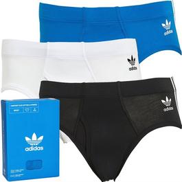 adidas Originals 3 Pack 3 Stripe Briefs