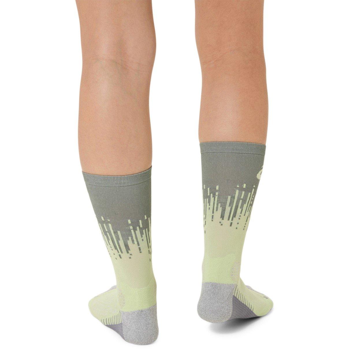 Mon Blu/Whp Grn - Asics - Running Crew Socks - 5