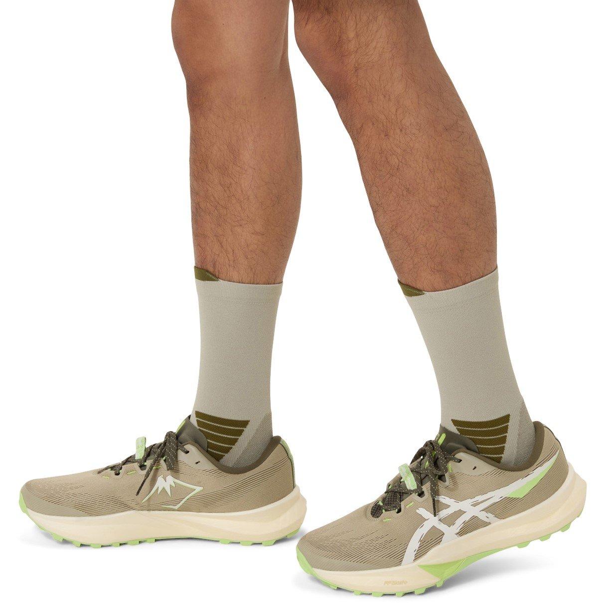 Khaki - Asics - Asics Fujitrail Crw Sk 61 - 7