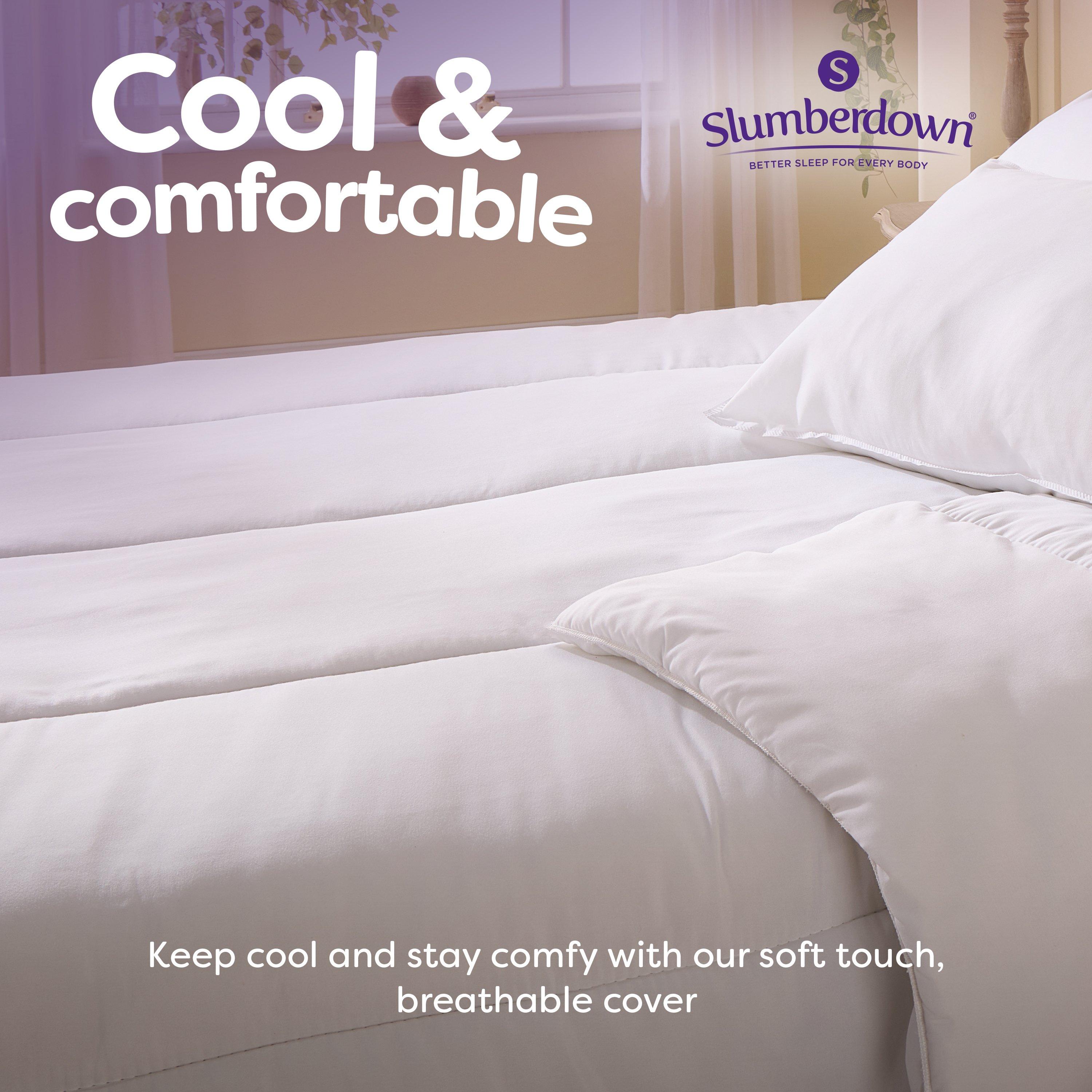 10.5 Tog - Slumberdown - Climate Control Duvet 2 Medium Pillow - 3