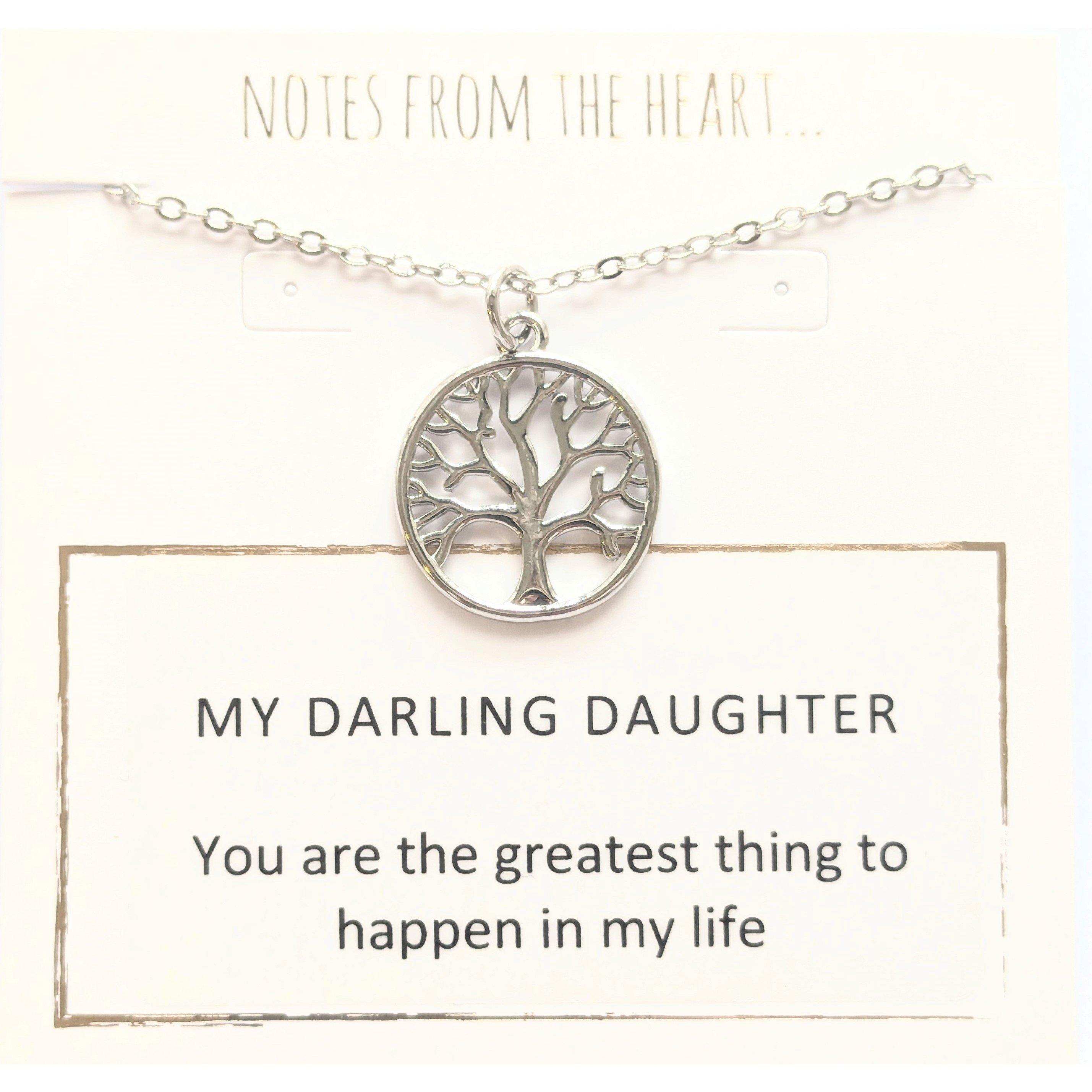 Silver - Notes From The Heart - NFTH MY DARLING DAUGHTER Pendant