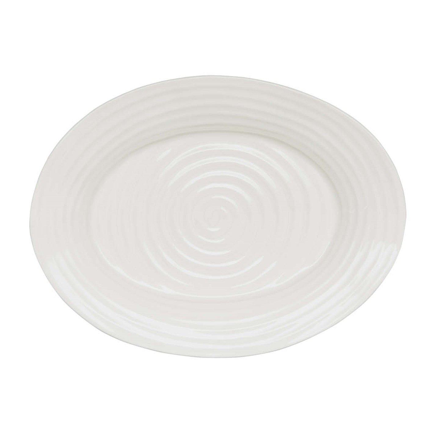 White - Portmeirion - Sophie Conran Large Oval Serving Plate White - 2