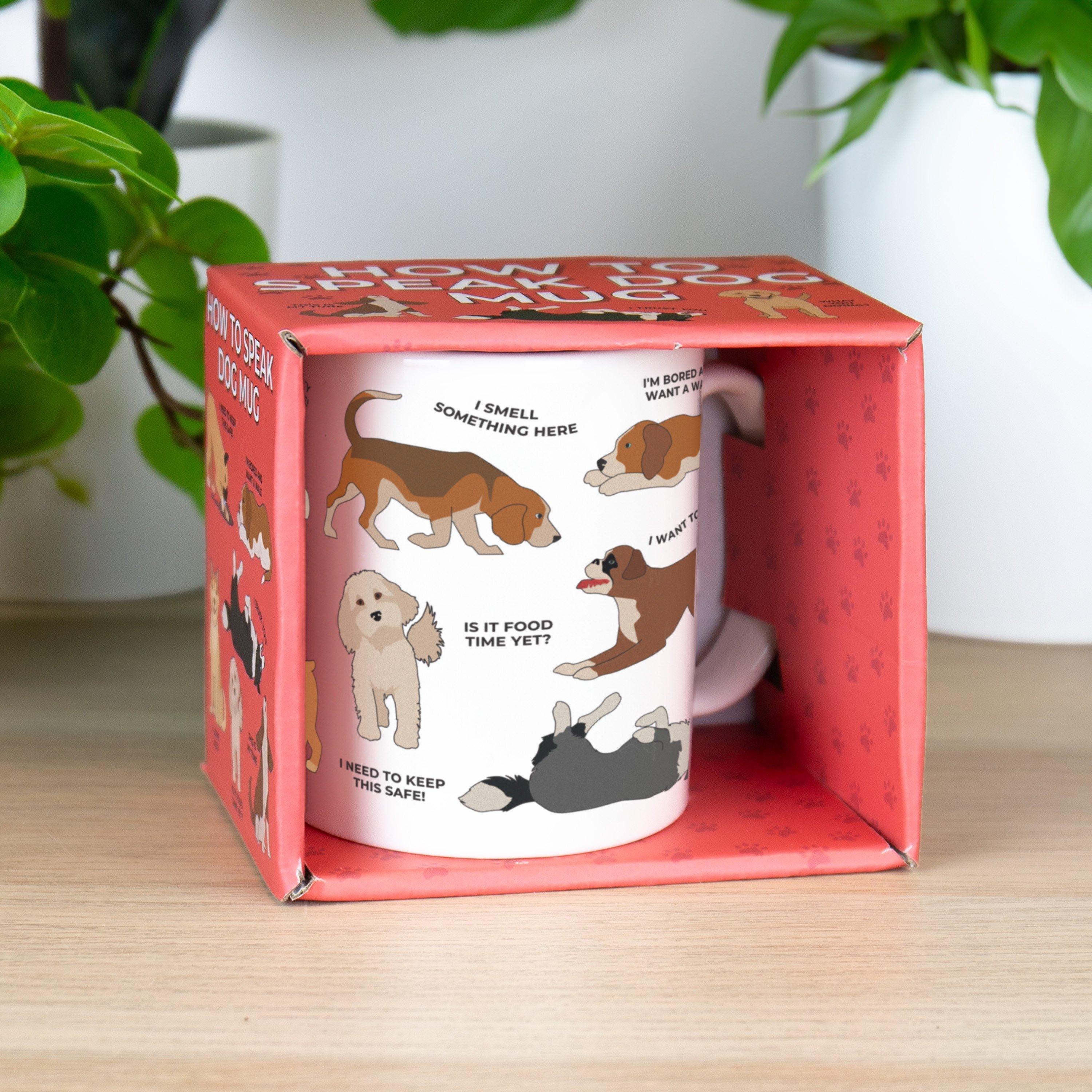 Gift Republic  How To Speak Dog Mug - Pink - small