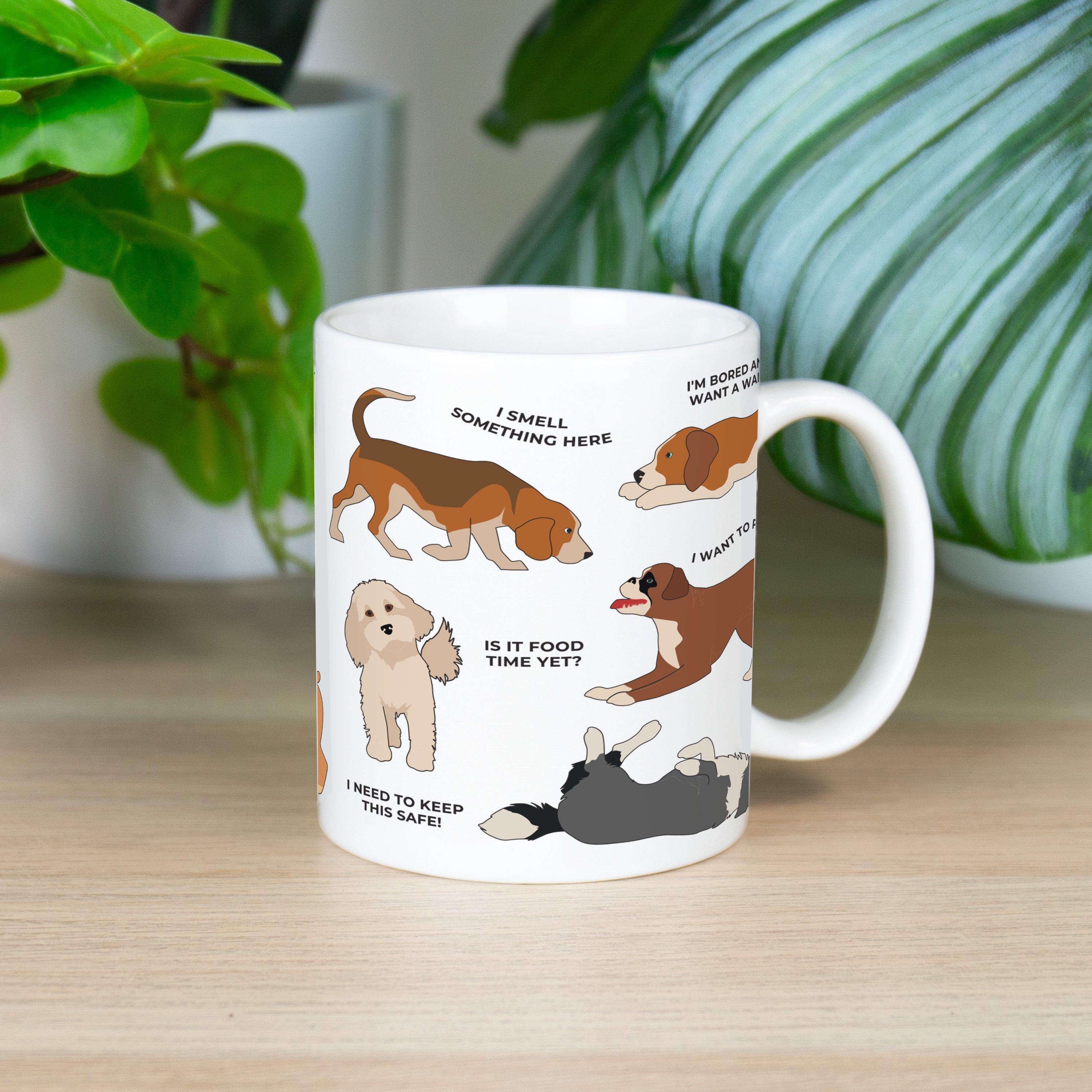 Pink - Gift Republic - How To Speak Dog Mug - 2