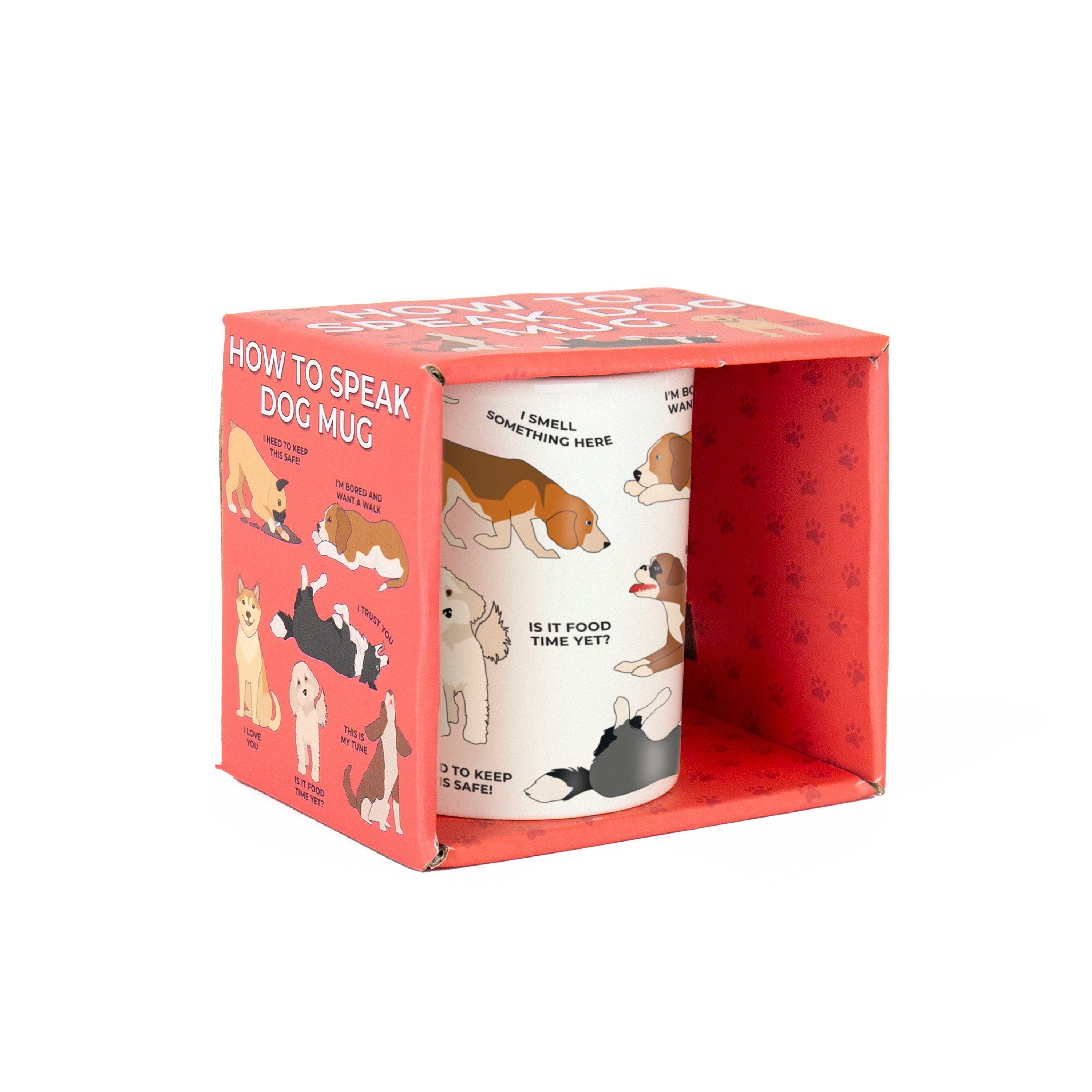 Pink - Gift Republic - How To Speak Dog Mug - 3