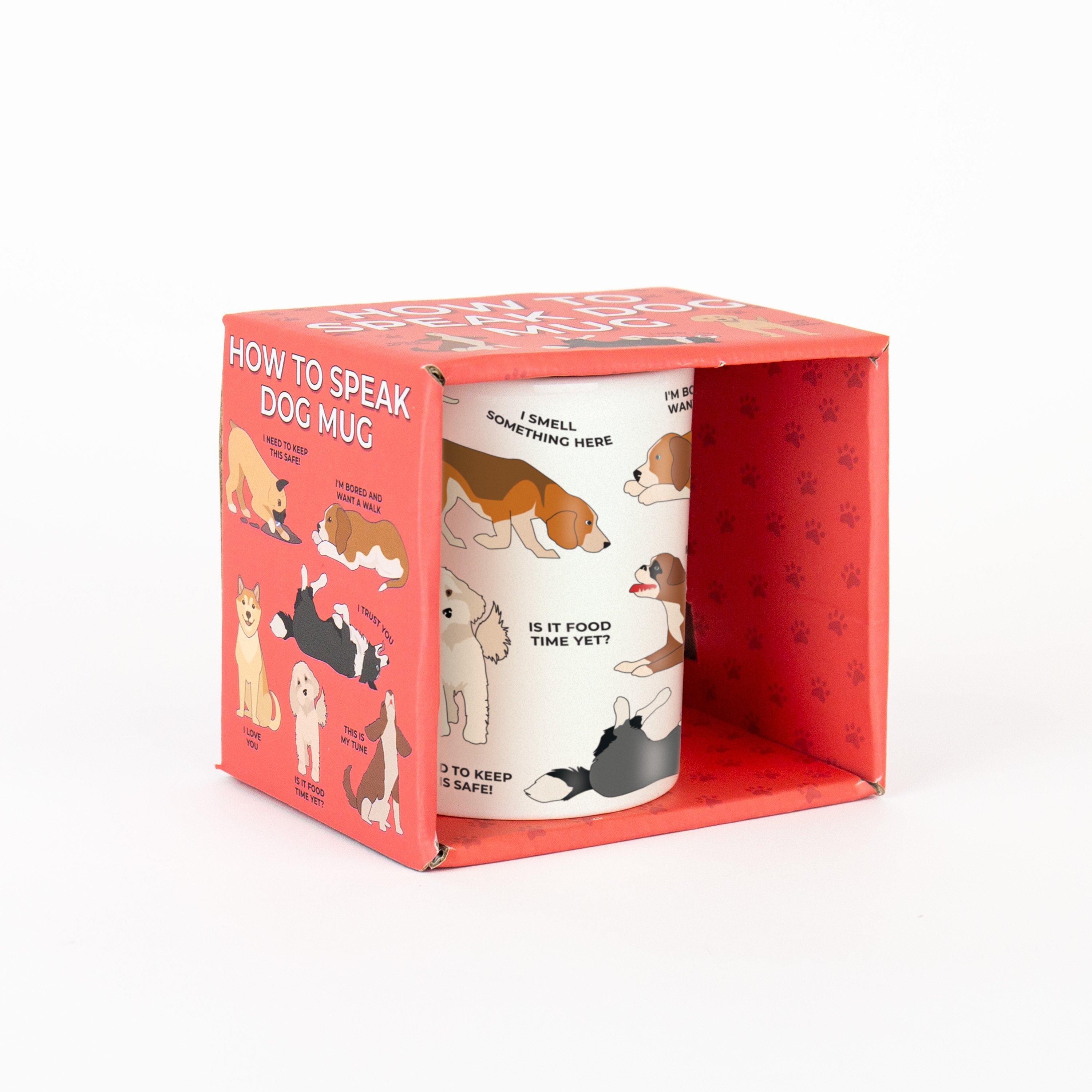 Pink - Gift Republic - How To Speak Dog Mug - 4