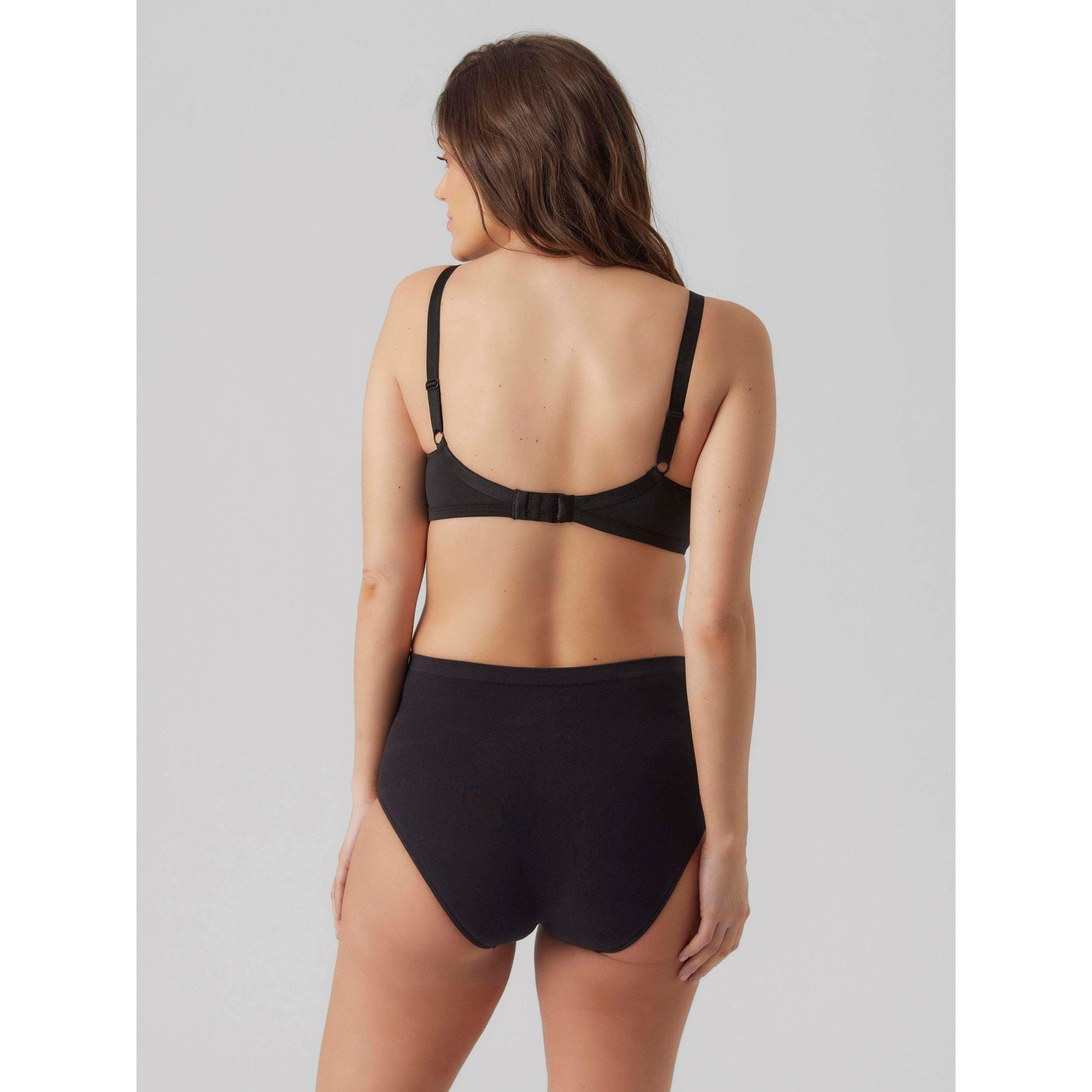 Sort/Hvid - Mamalicious - Mama Cotn Pants 2 Pk Ld62 - 4