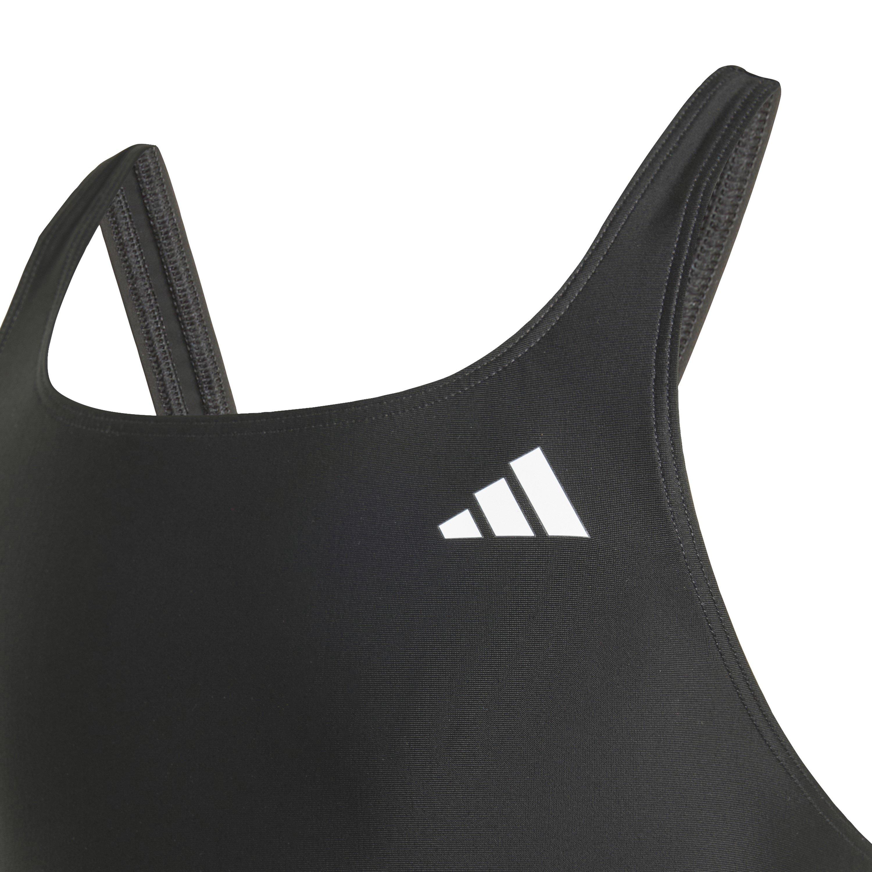 Sort/Hvid - adidas - Solid Small Logo Swimsuit - 4