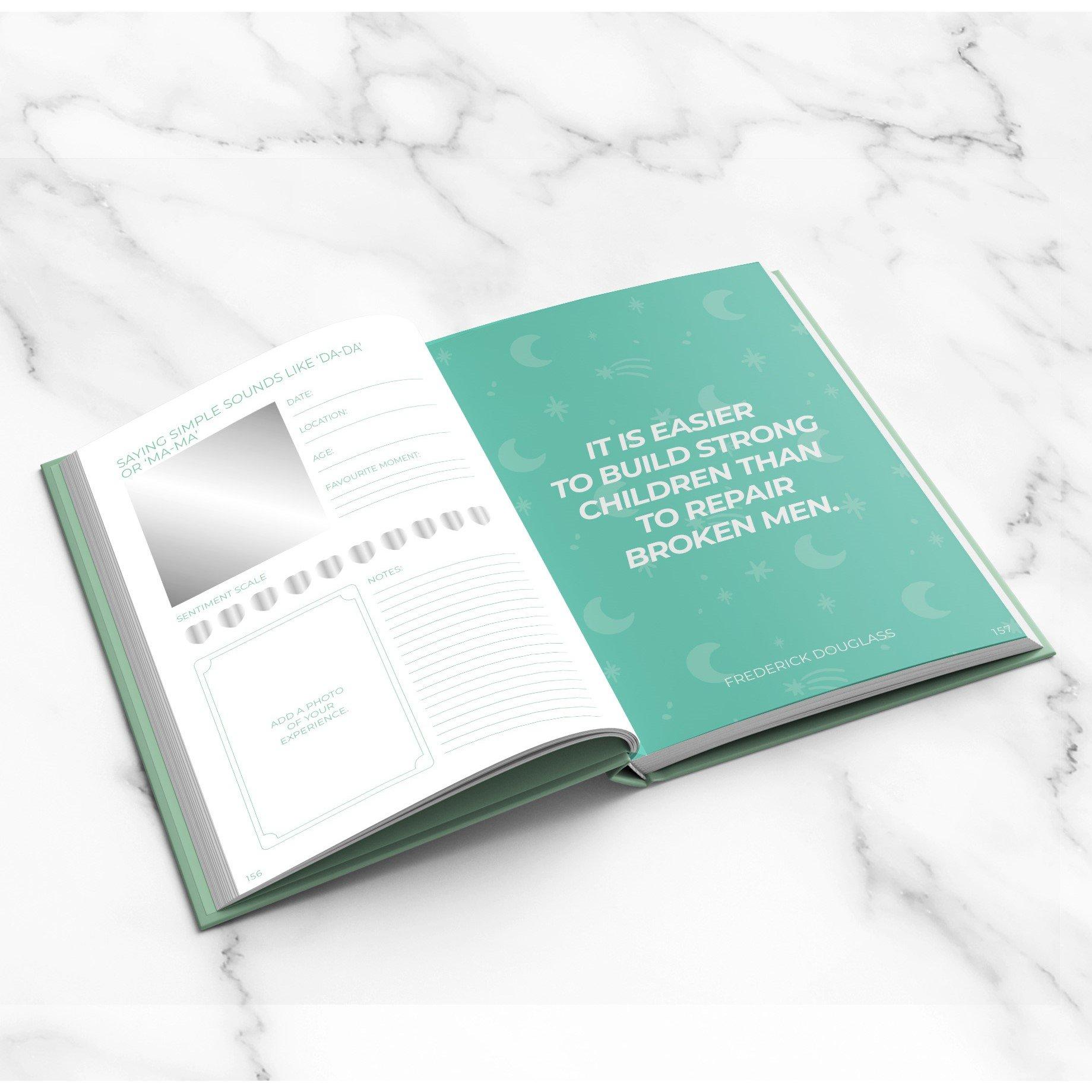 Green - Gift Republic - 100 Baby Milestones Scratchbook - 2