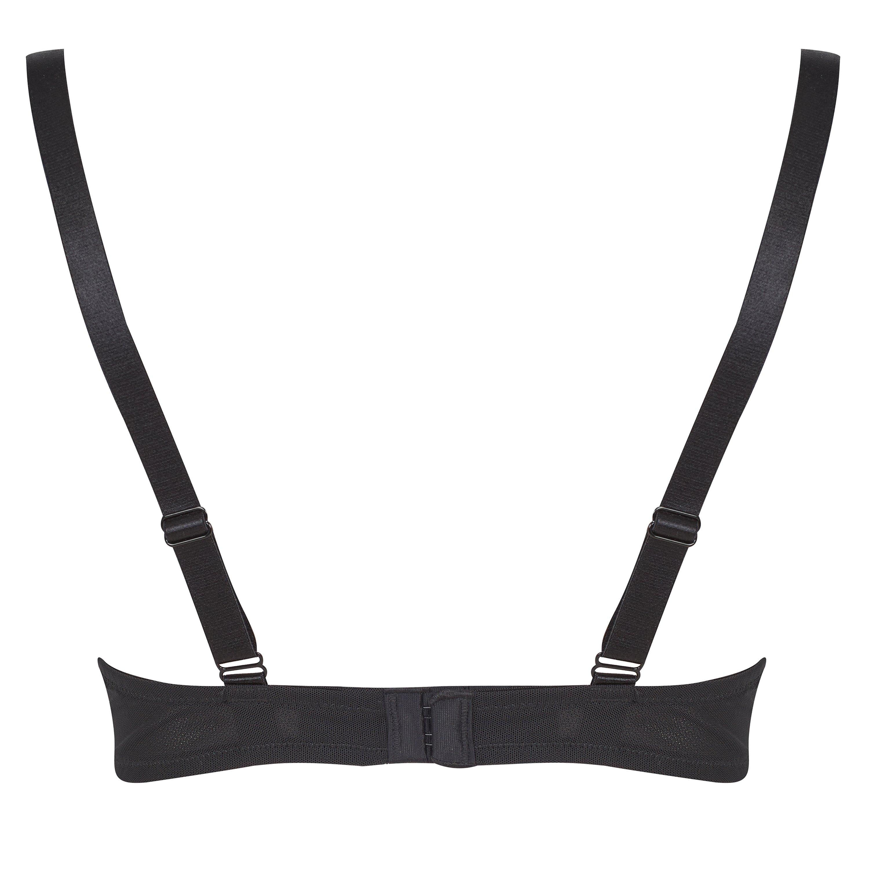 Black - Wonderbra - Glamour Triangle Bra - 2