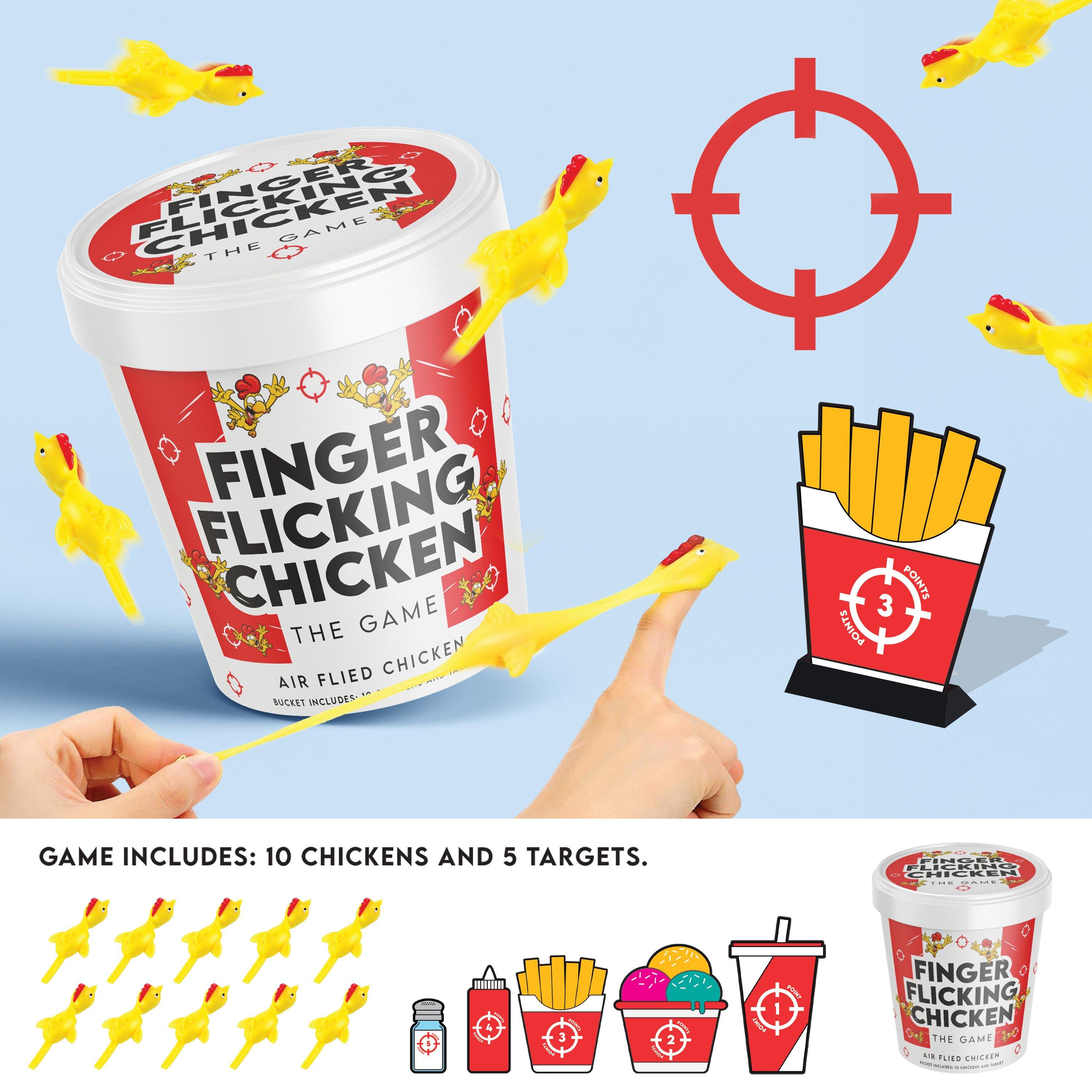 Red - Gift Republic - Finger Flicking Chicken - 4