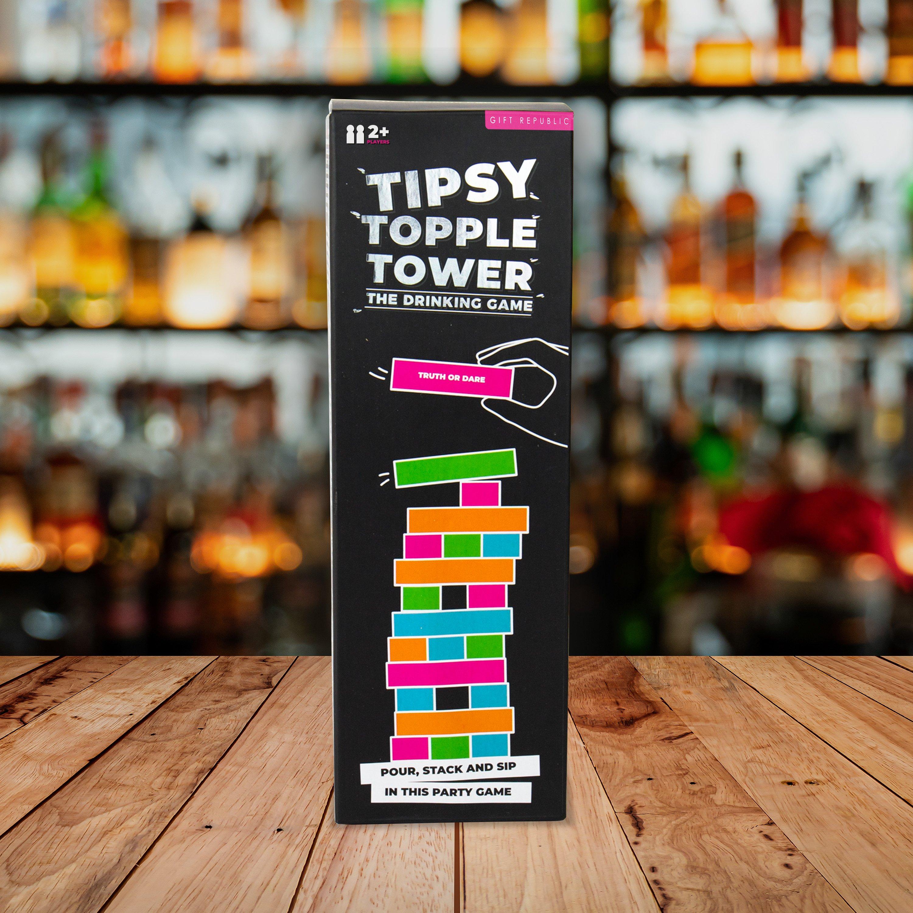 Black - Gift Republic - Tipsy Topple Tower - 2
