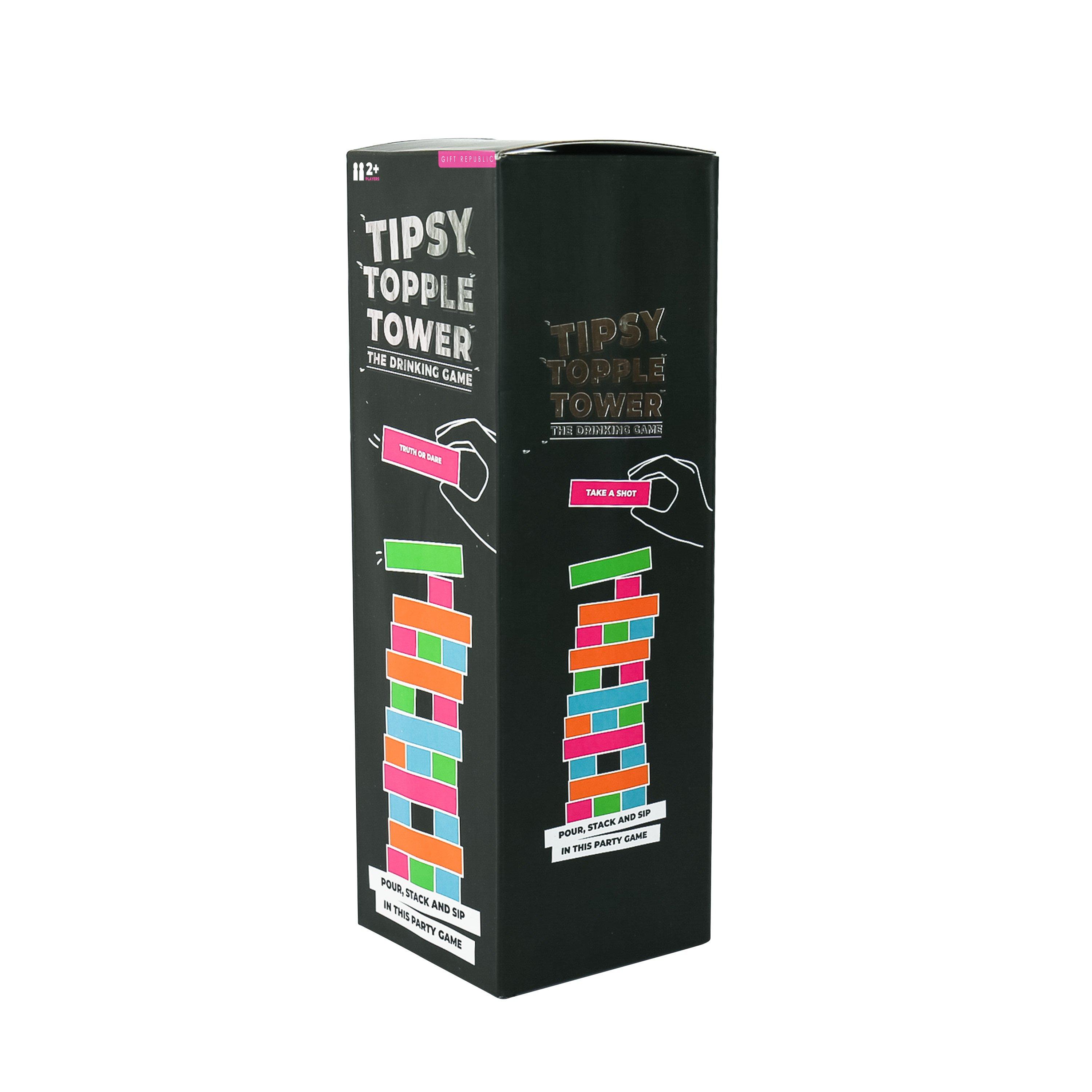 Black - Gift Republic - Tipsy Topple Tower - 6