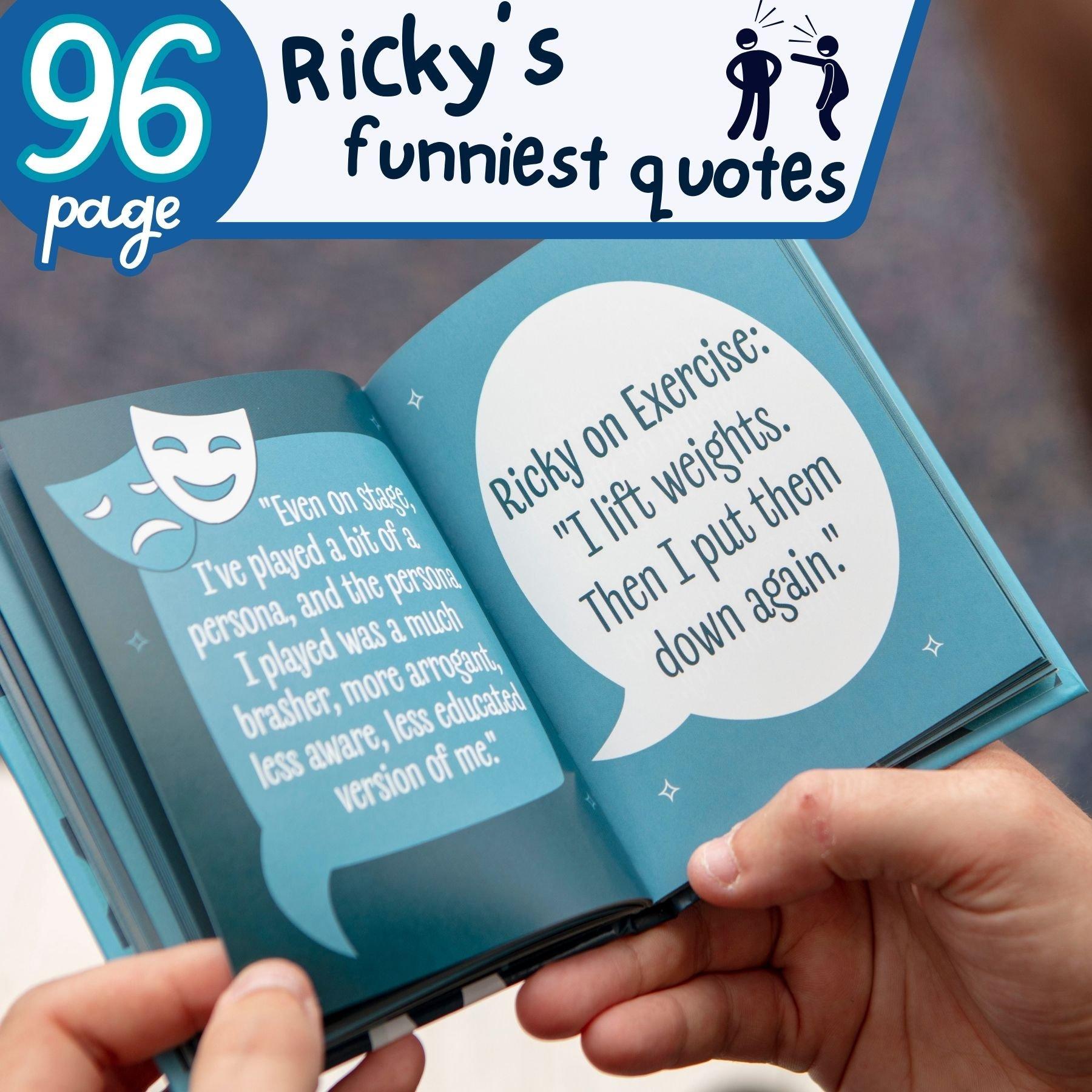 Multi - Boxer Gifts - The Brutally Honest Ricky Gervais: Funny Gift Book - 4