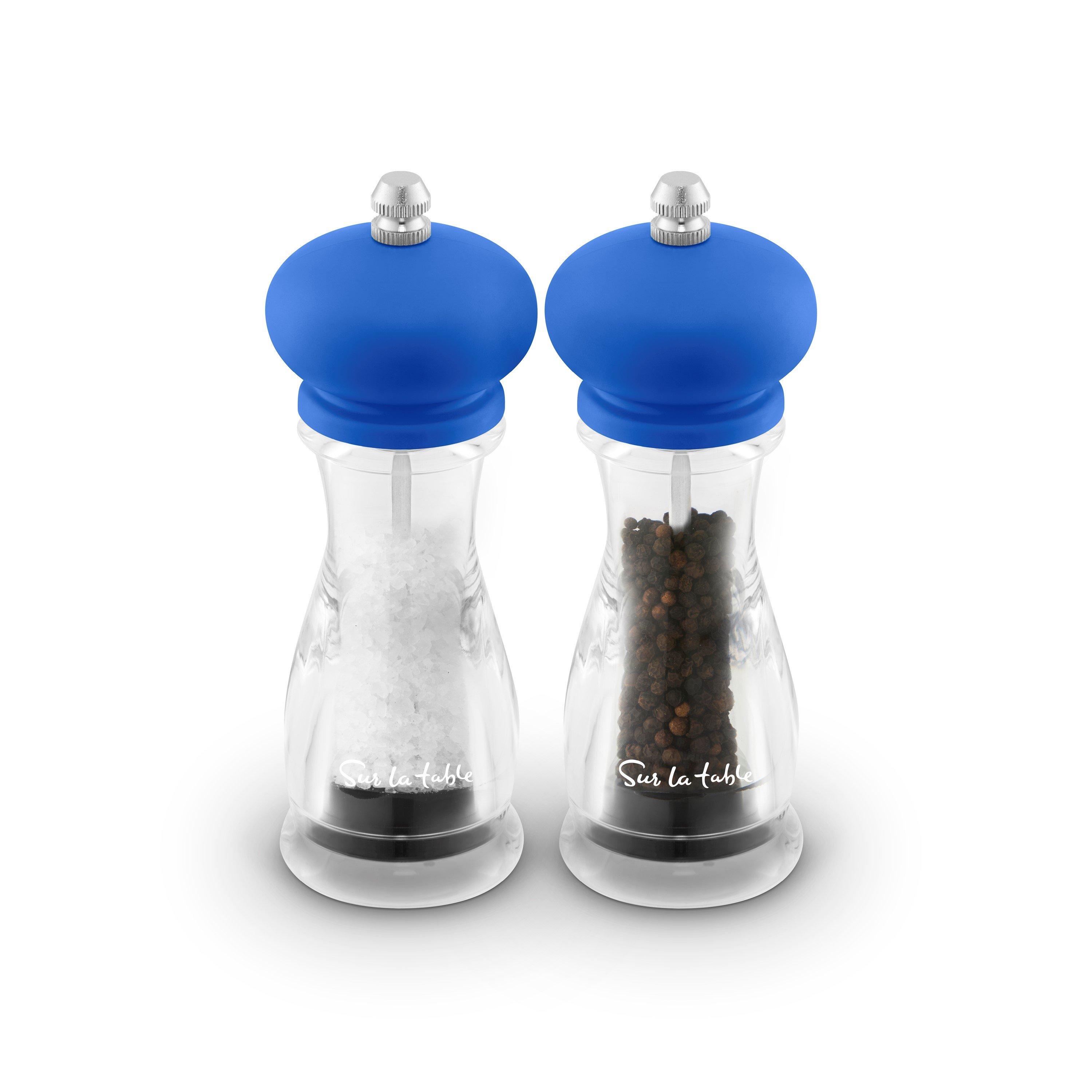 Blue - SURLATABLE - 2pc Salt and Pepper Mill Set - 1