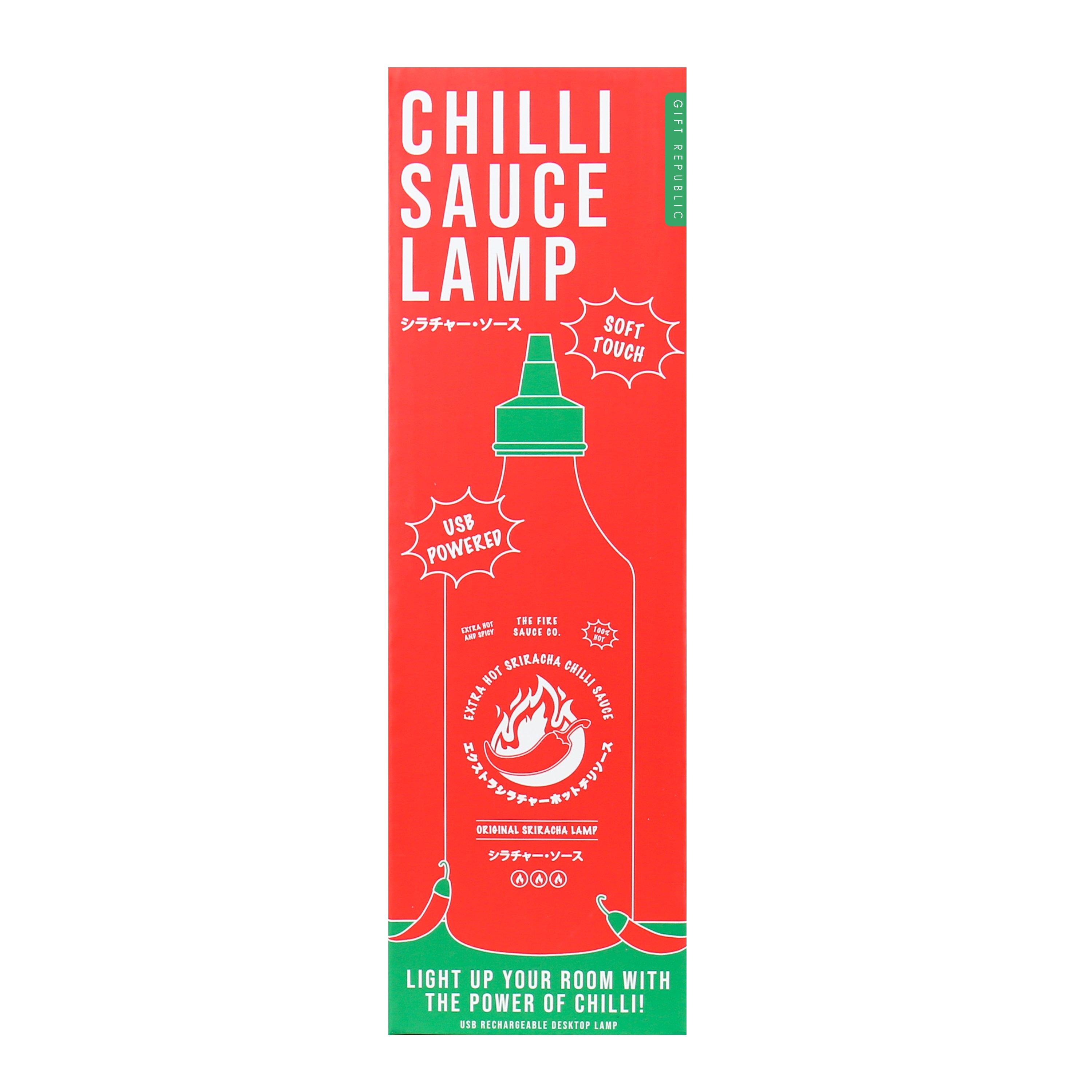 Red - Gift Republic - Chilli Sauce Lamp - 6