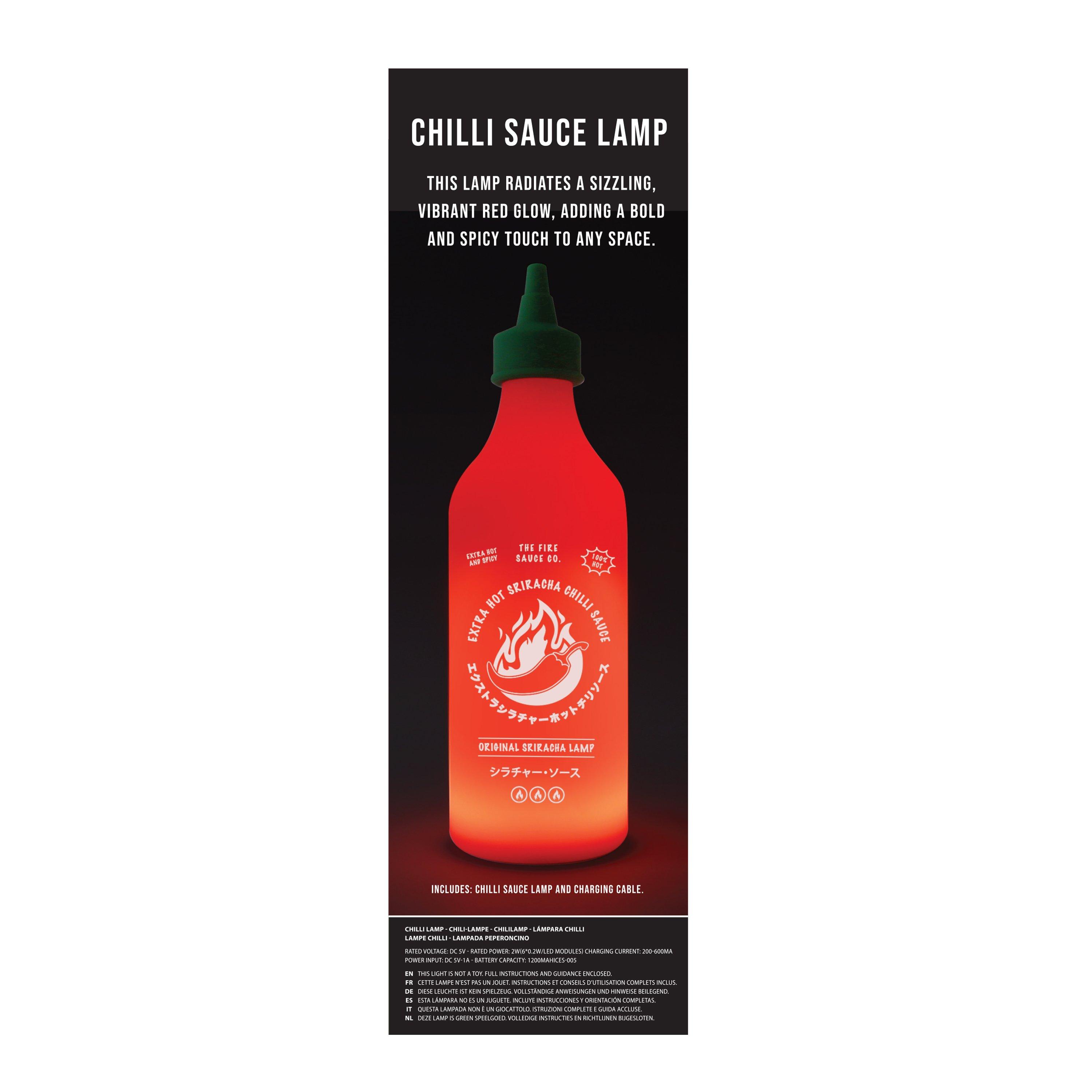 Red - Gift Republic - Chilli Sauce Lamp - 7